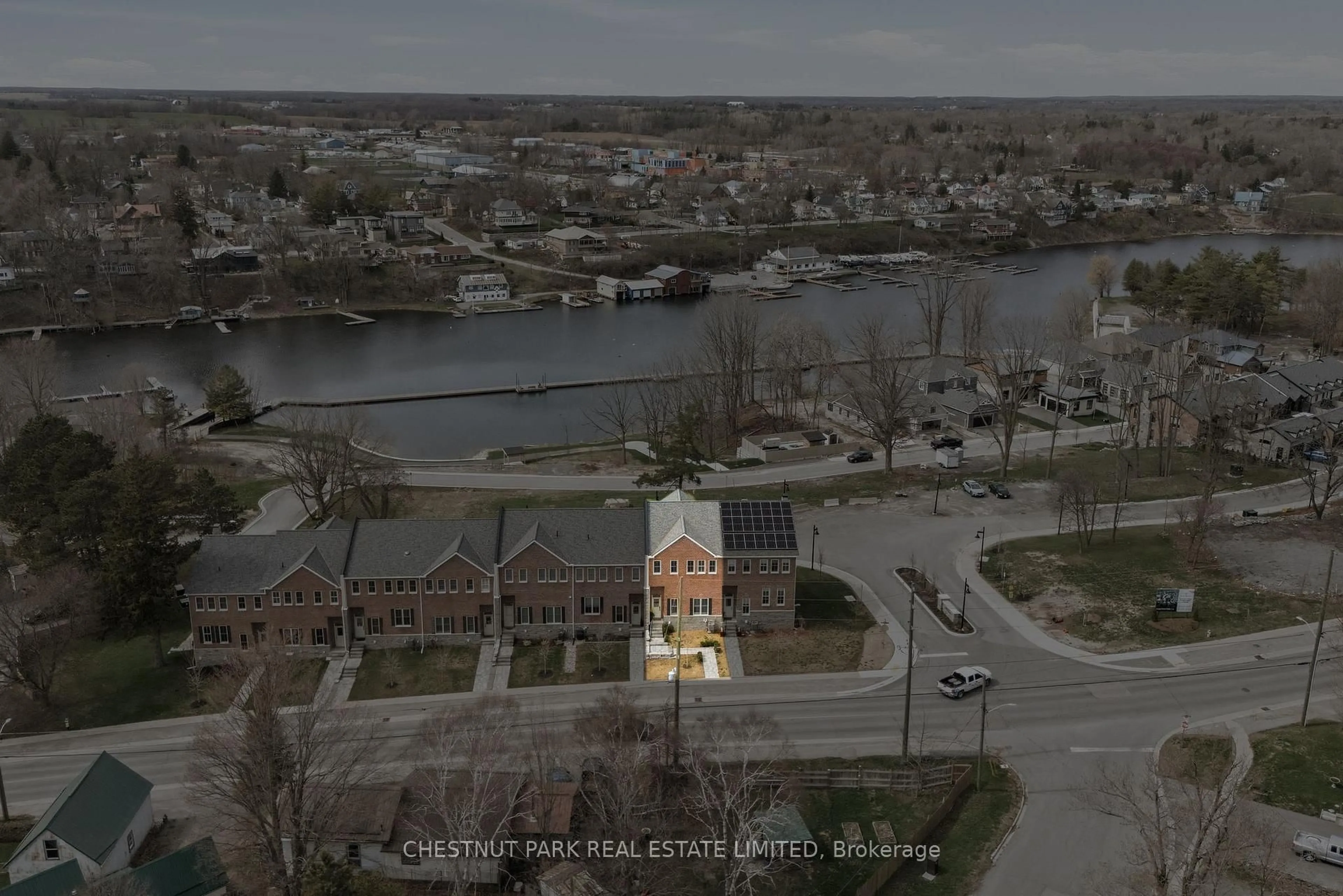 A pic from outside/outdoor area/front of a property/back of a property/a pic from drone, water/lake/river/ocean view for 73 G Bridge St, Prince Edward County Ontario K0K 2T0