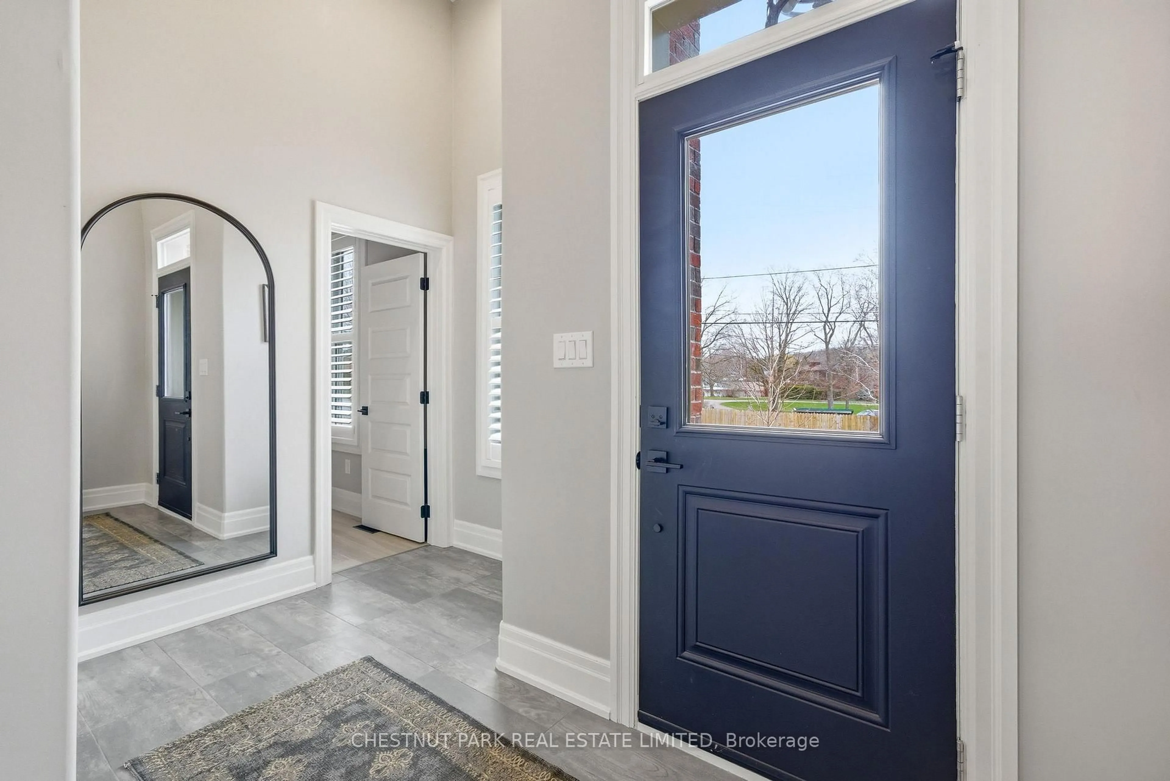 Indoor entryway for 73 G Bridge St, Prince Edward County Ontario K0K 2T0