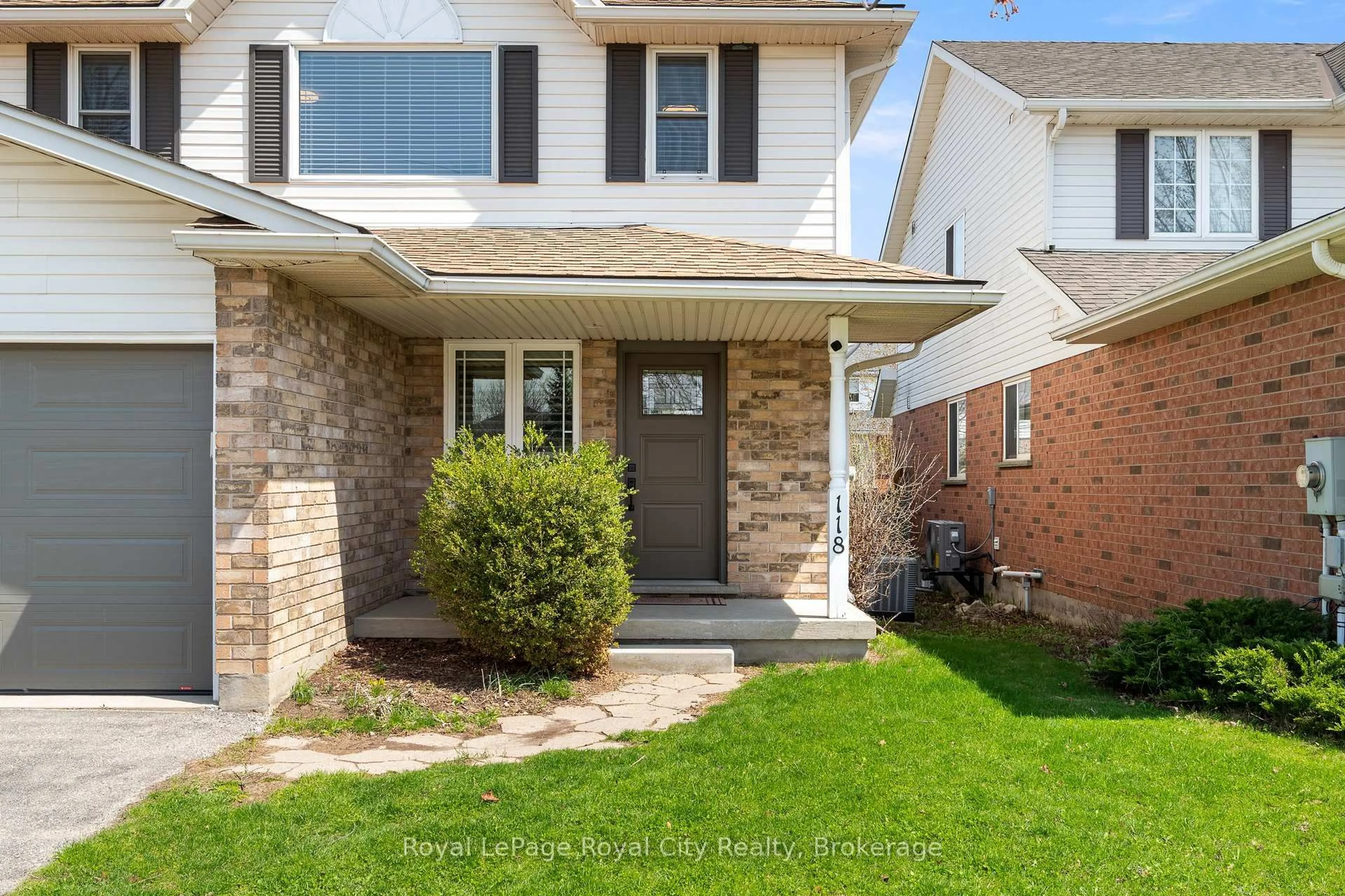 Home with brick exterior material, street for 118 Clairfields Dr, Guelph Ontario N1G 5A5