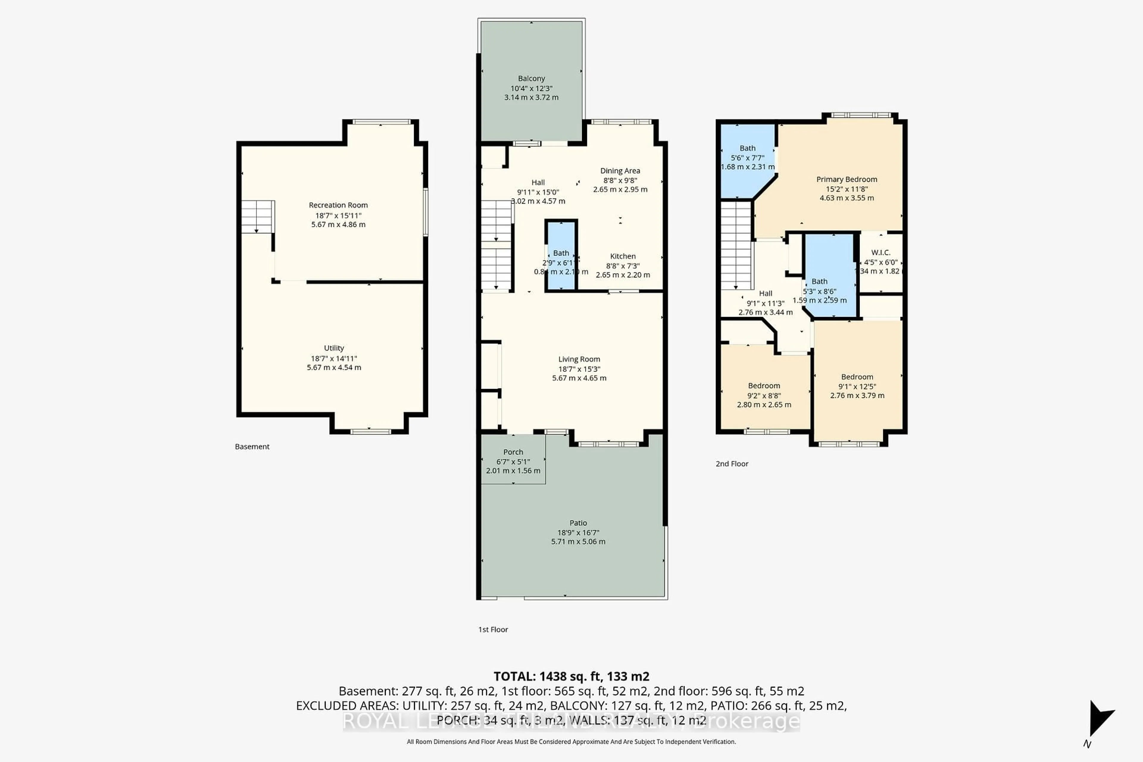 Floor plan for 1061 Eagletrace Dr #71, London North Ontario N6G 0T3