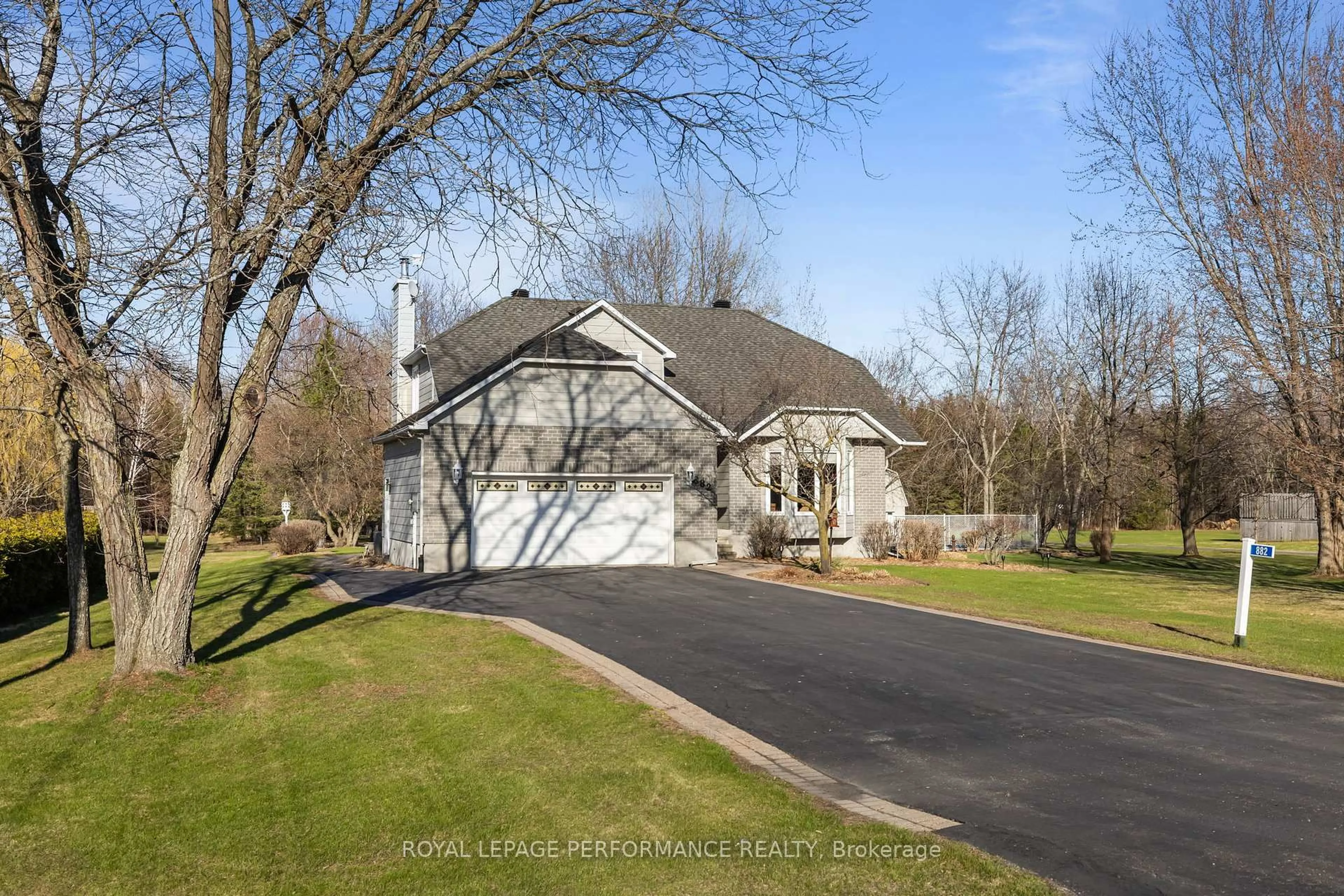 A pic from outside/outdoor area/front of a property/back of a property/a pic from drone, water/lake/river/ocean view for 882 Du Castor Rd, The Nation Ontario K0A 3C0