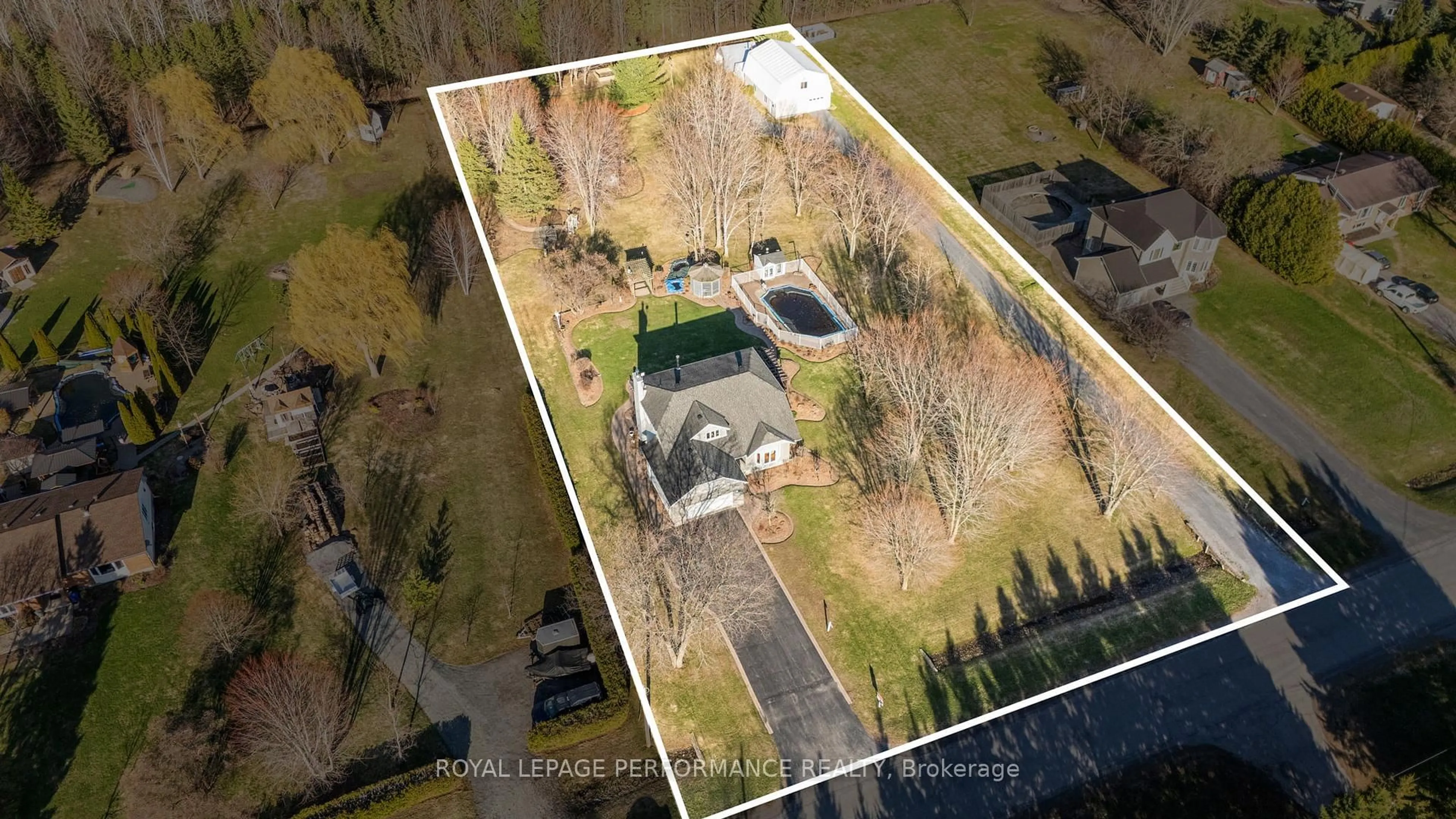 A pic from outside/outdoor area/front of a property/back of a property/a pic from drone, street for 882 Du Castor Rd, The Nation Ontario K0A 3C0