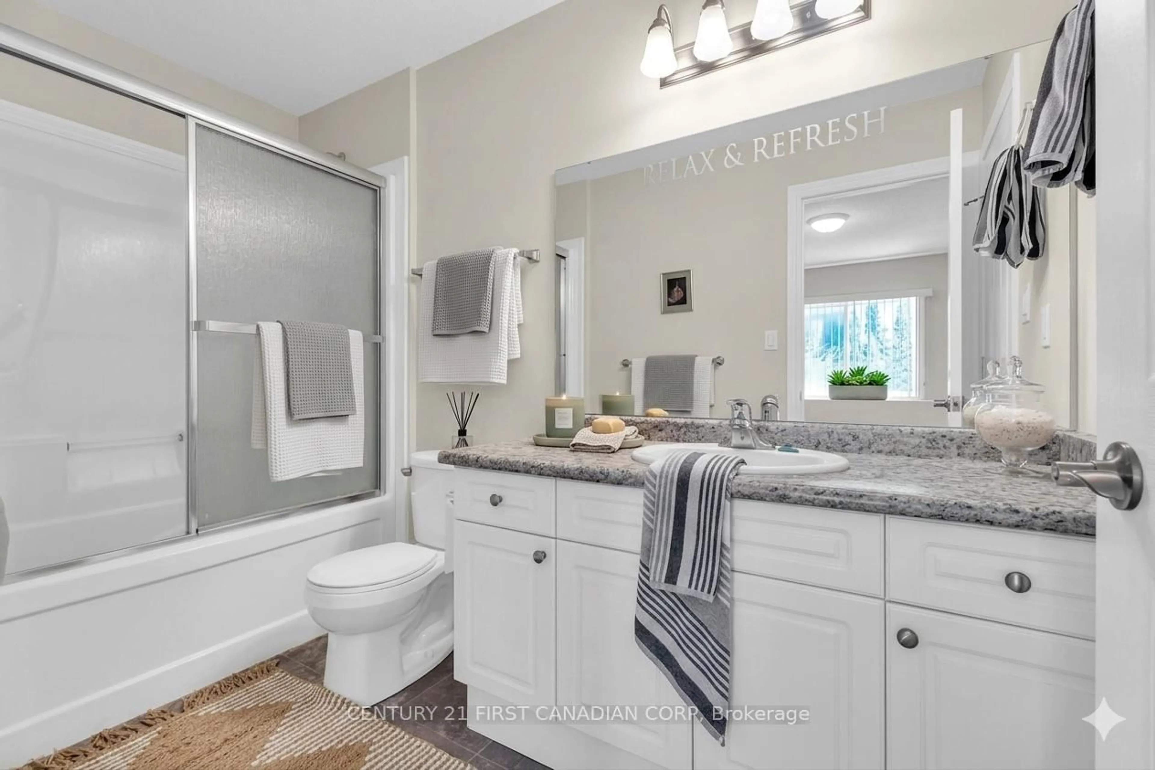 Contemporary bathroom, ceramic/tile floor for 3191 Singleton Ave, London South Ontario N6L 0B8