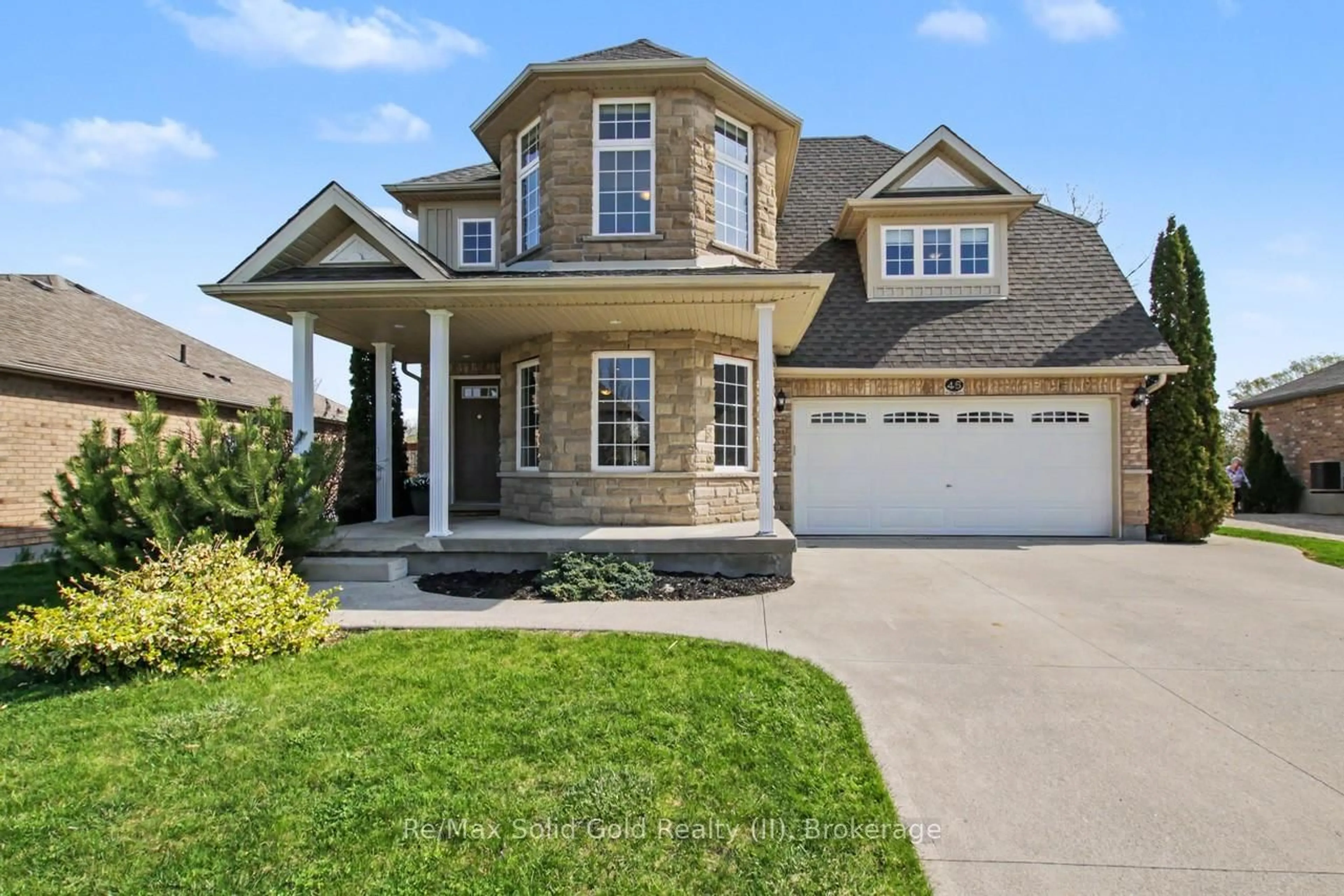 Home with brick exterior material, street for 45 Liebler St, East Zorra-Tavistock Ontario N0B 2R0