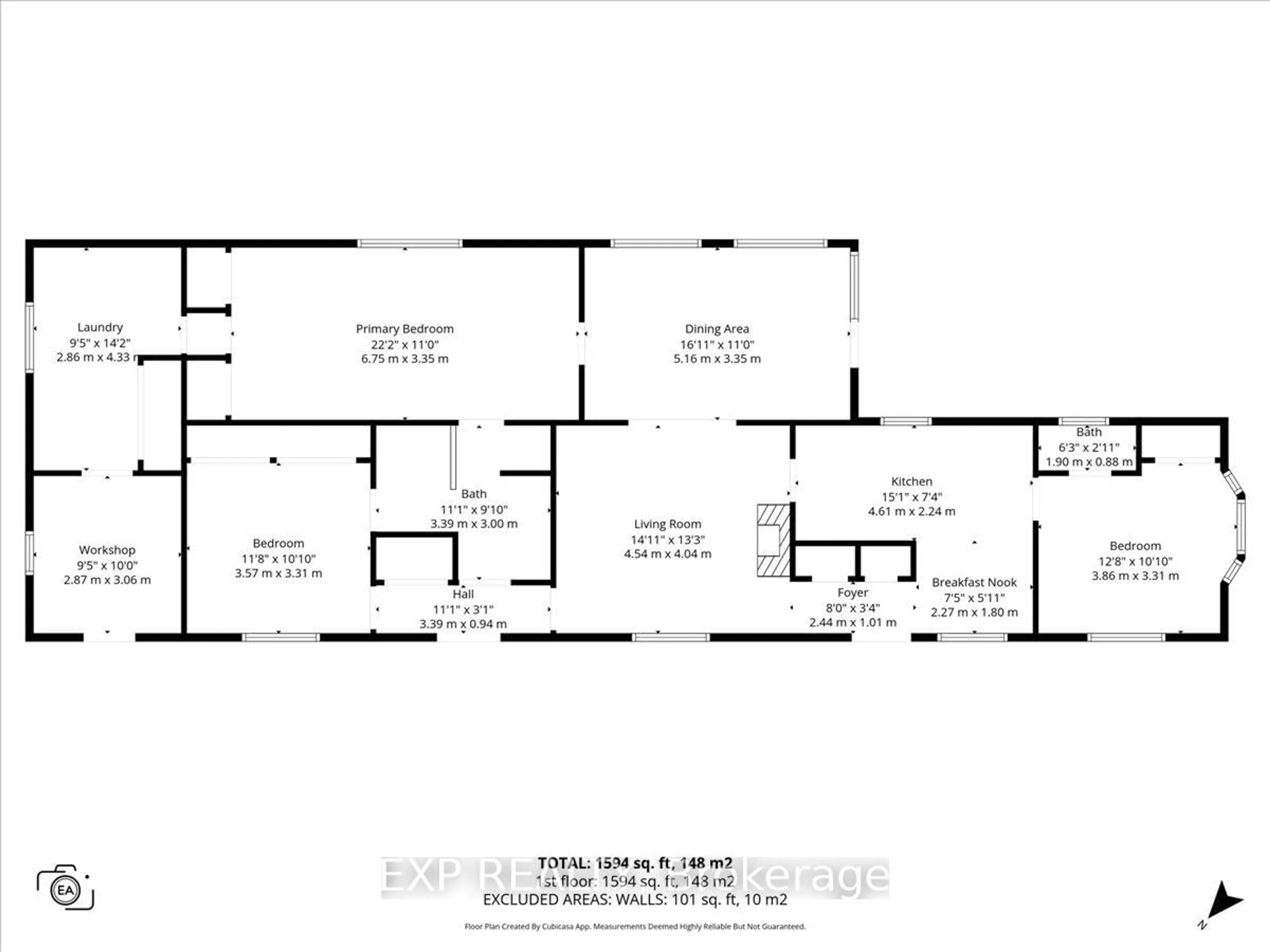 Floor plan for 150 Sunset Dr, Carleton Place Ontario K7C 4R5