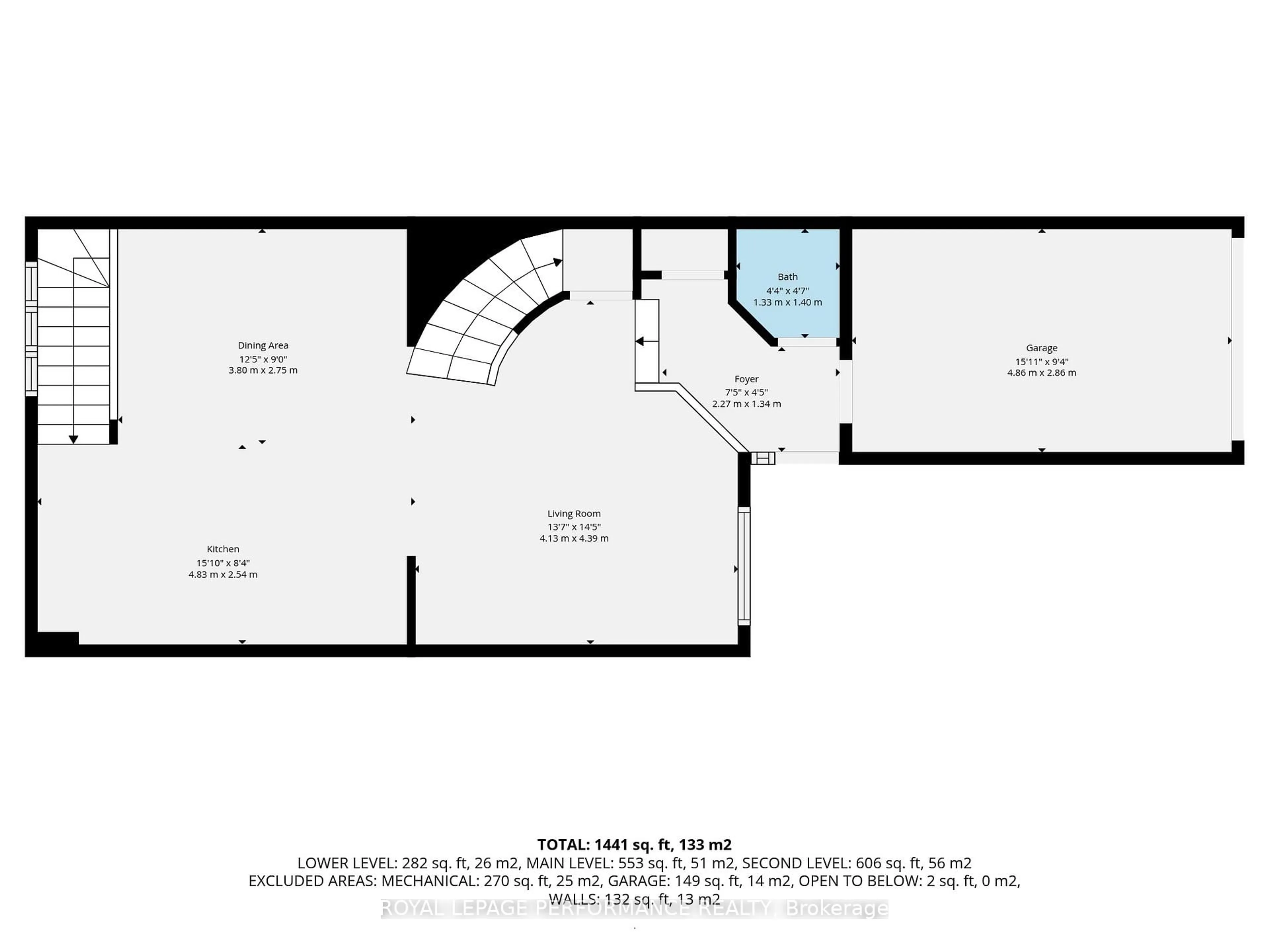Floor plan for 3835 Crowsnest Ave, Ottawa Ontario K1V 1K4