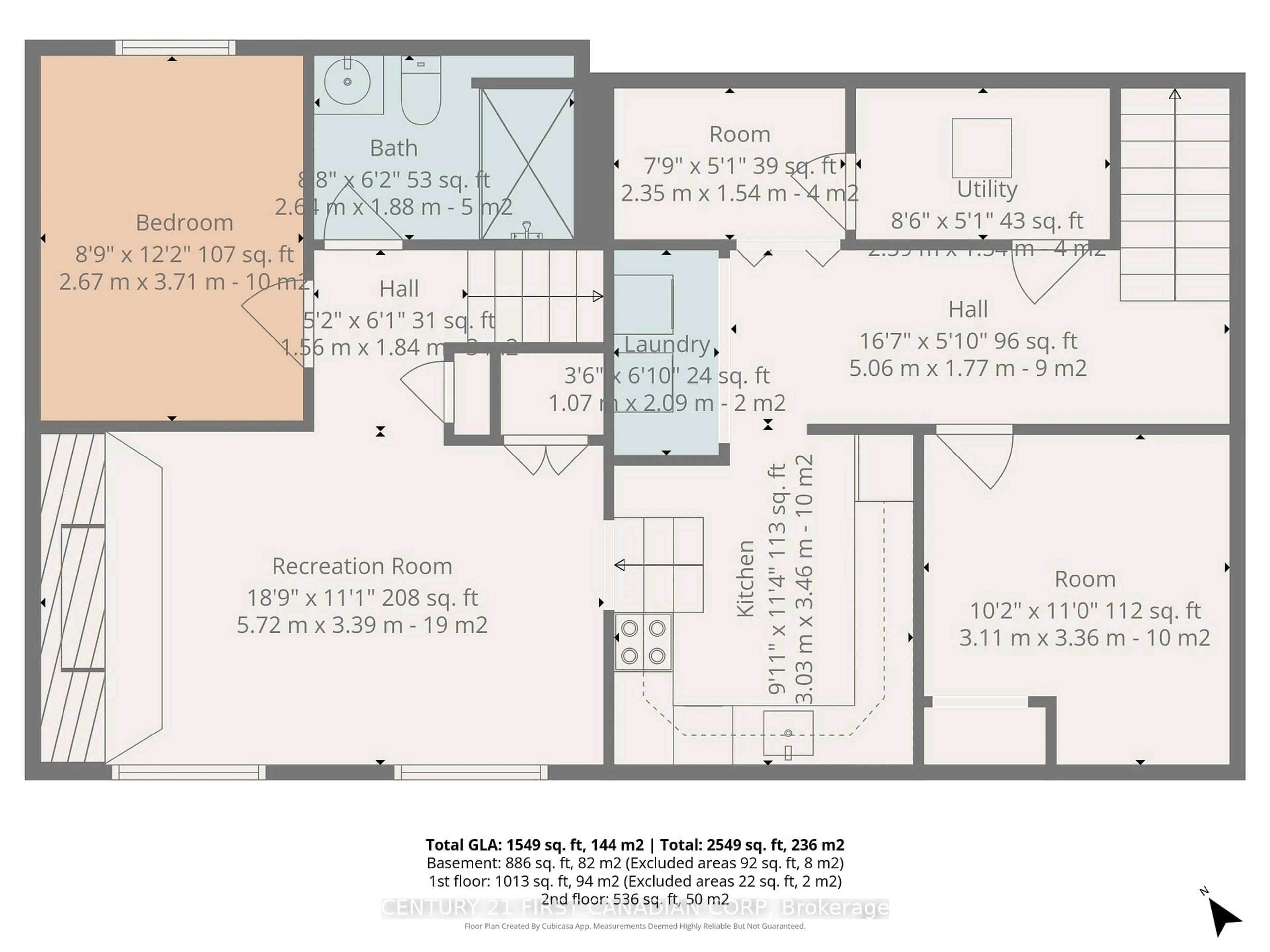 Floor plan for 9 McLachlin Pl, St. Thomas Ontario N5P 2G2