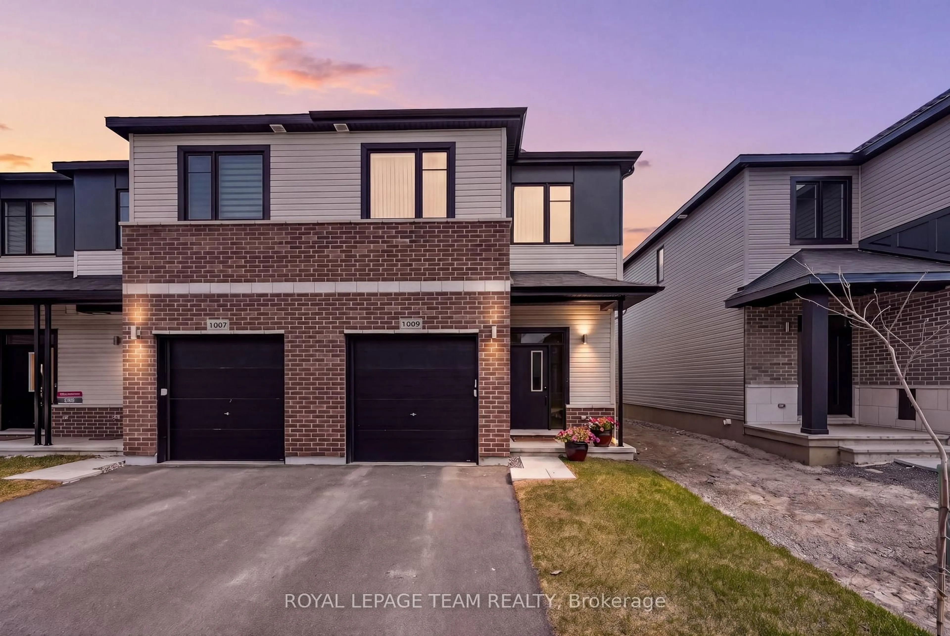 Home with brick exterior material, street for 1009 Acoustic Way, Ottawa Ontario K4M 0L6