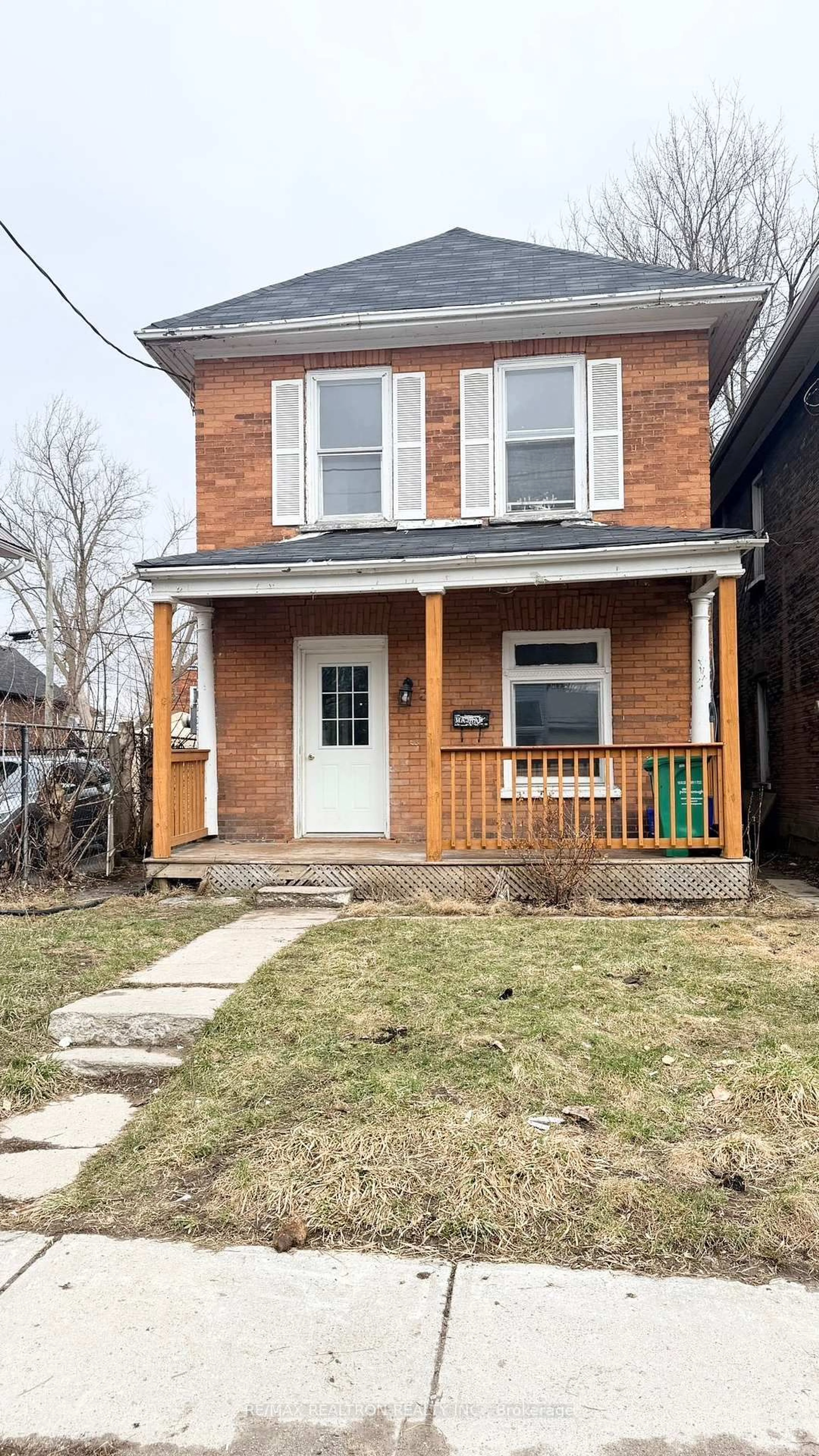 Home with brick exterior material, street for 38 LaFayette Ave, Peterborough Ontario K9J 5C2