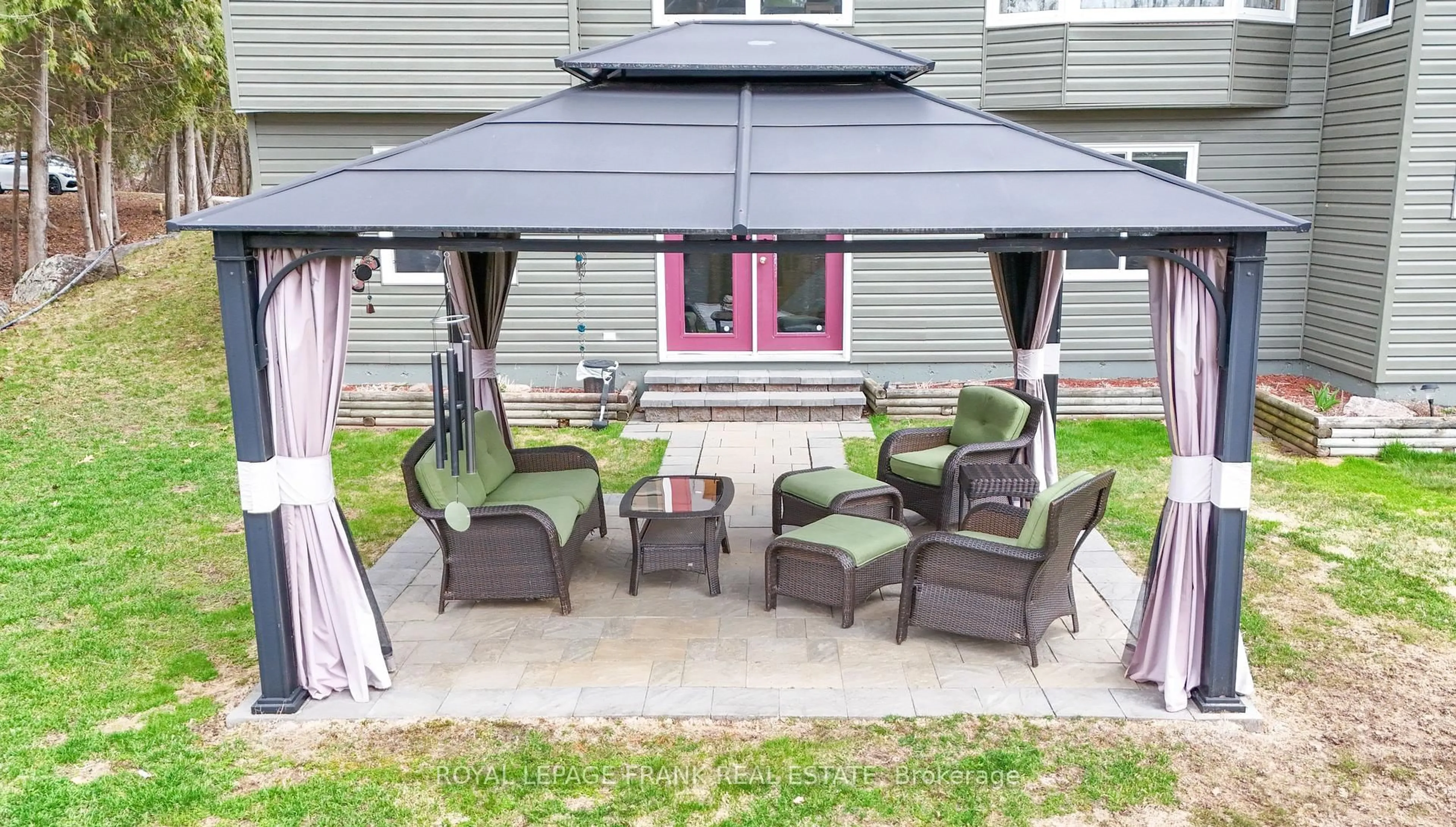 Patio, street for 34 Fire Route 96 Rte, Trent Lakes Ontario K0M 1A0