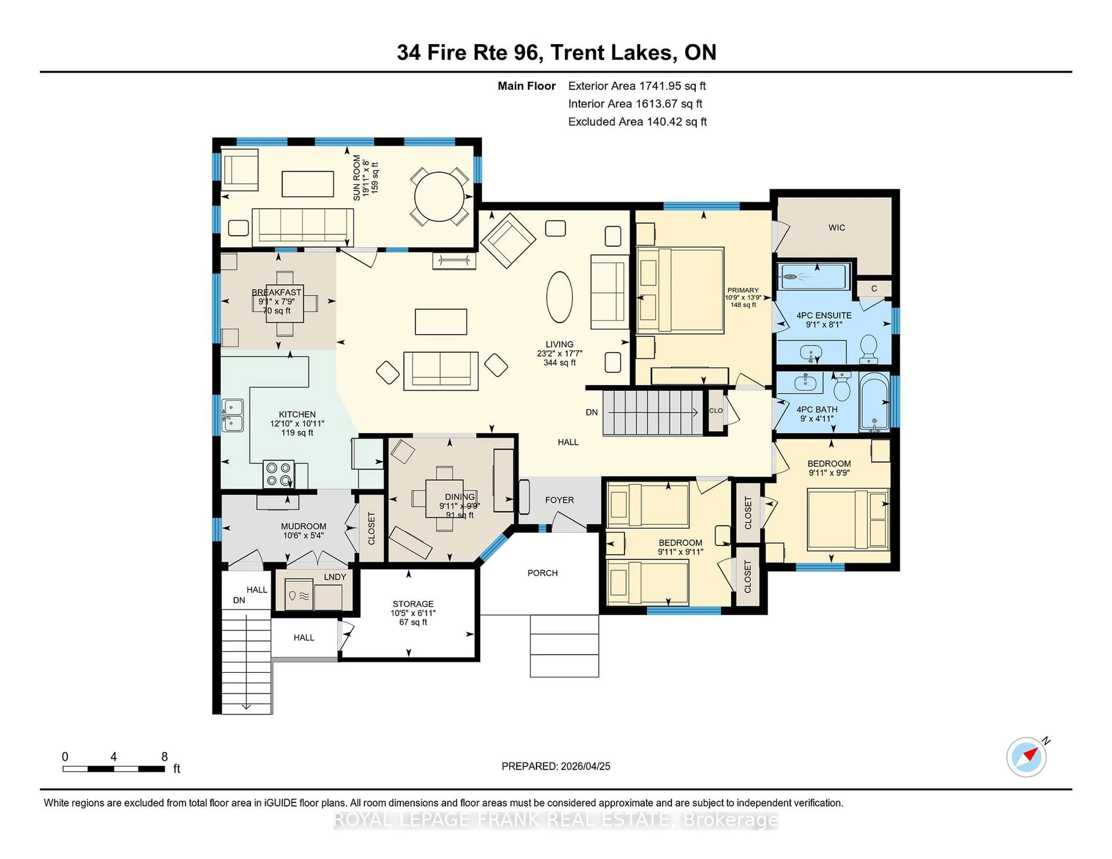 Floor plan for 34 Fire Route 96 Rte, Trent Lakes Ontario K0M 1A0