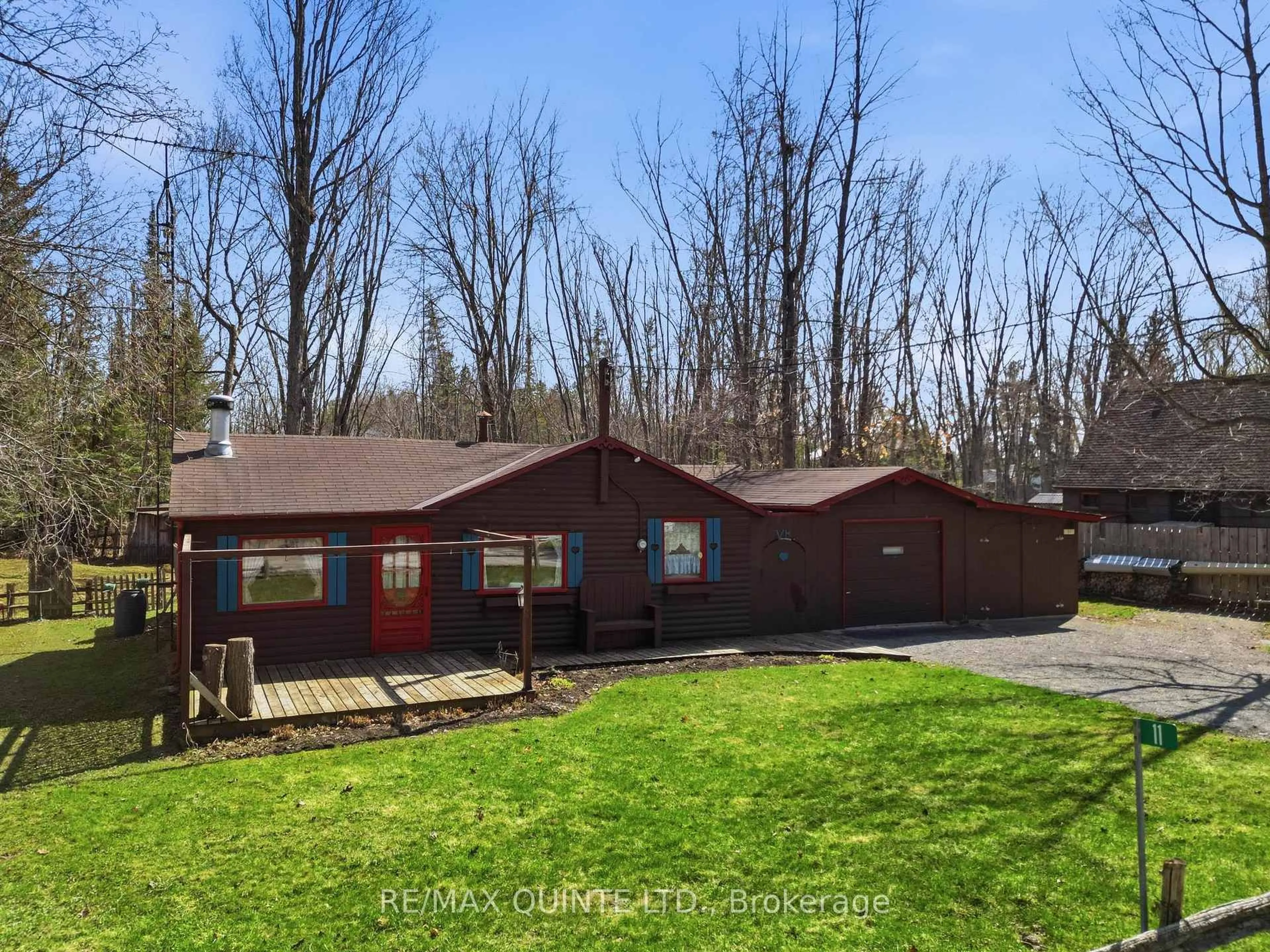 A pic from outside/outdoor area/front of a property/back of a property/a pic from drone, unknown for 11 Fire Route 33 Rte, Havelock-Belmont-Methuen Ontario K0L 1Z0