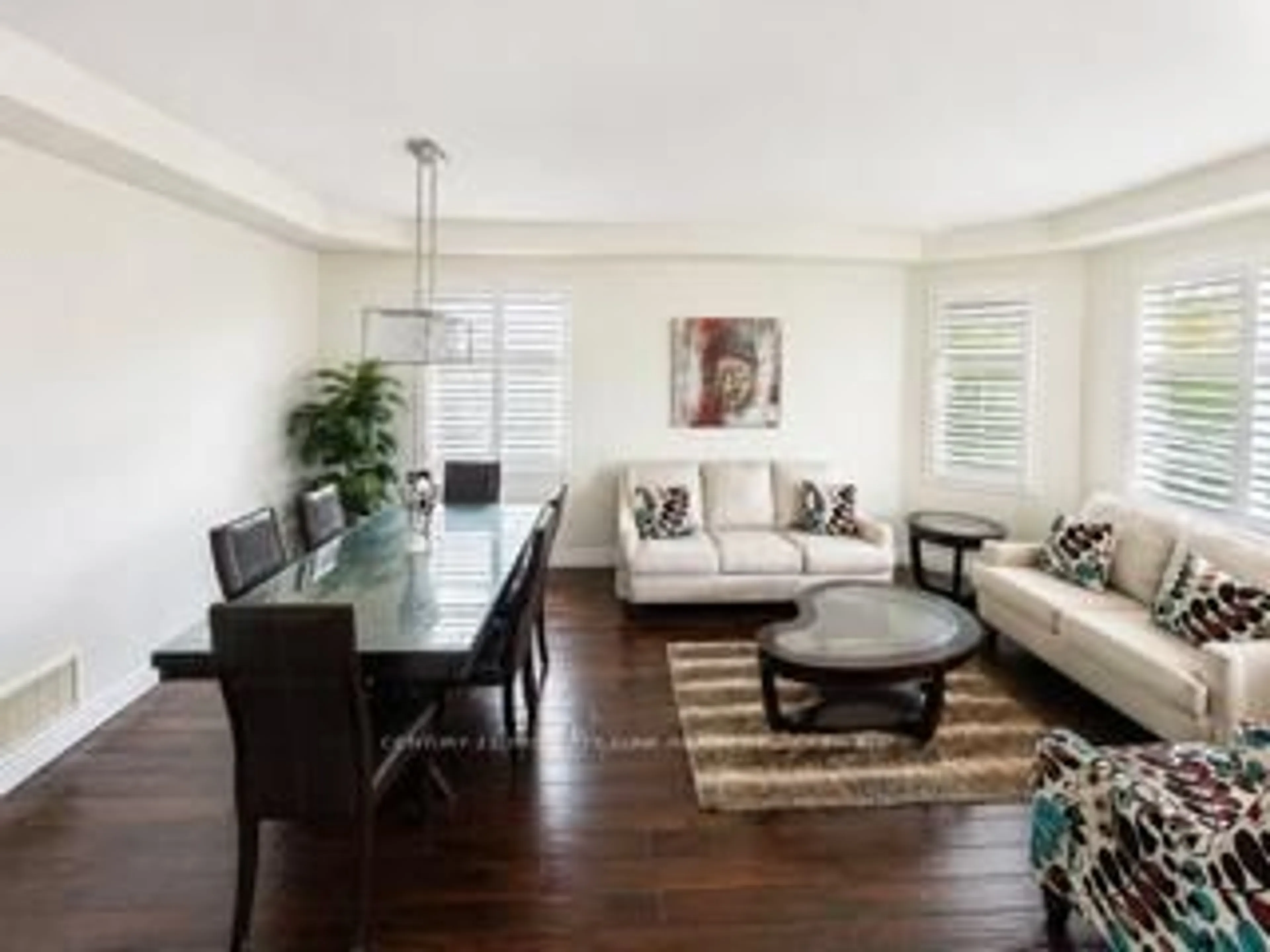 Living room with furniture, wood/laminate floor for 27 Dellgrove Circ, Cambridge Ontario N1T 2J8