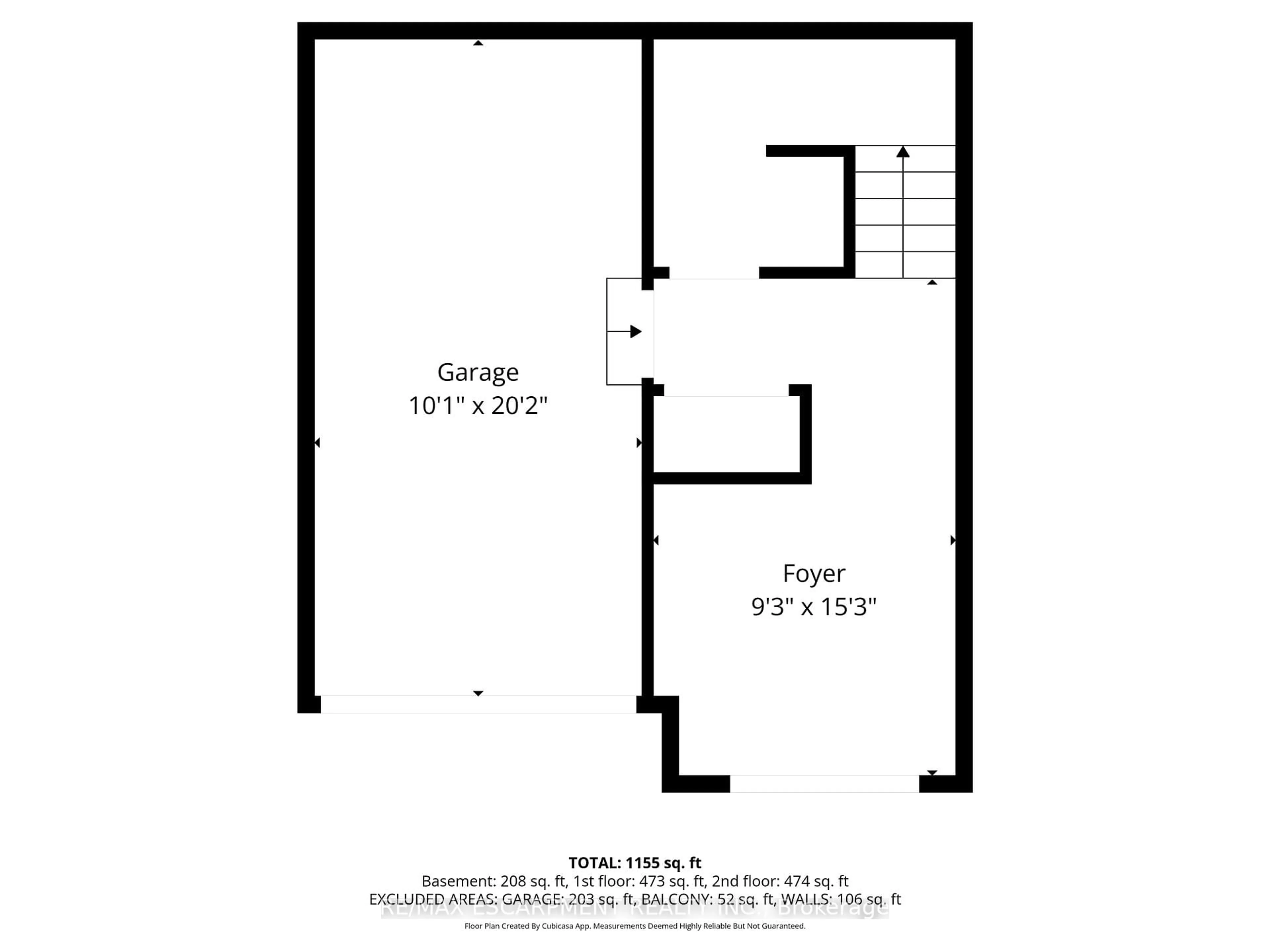 Floor plan for 34 Dryden Lane, Hamilton Ontario L8H 0B6