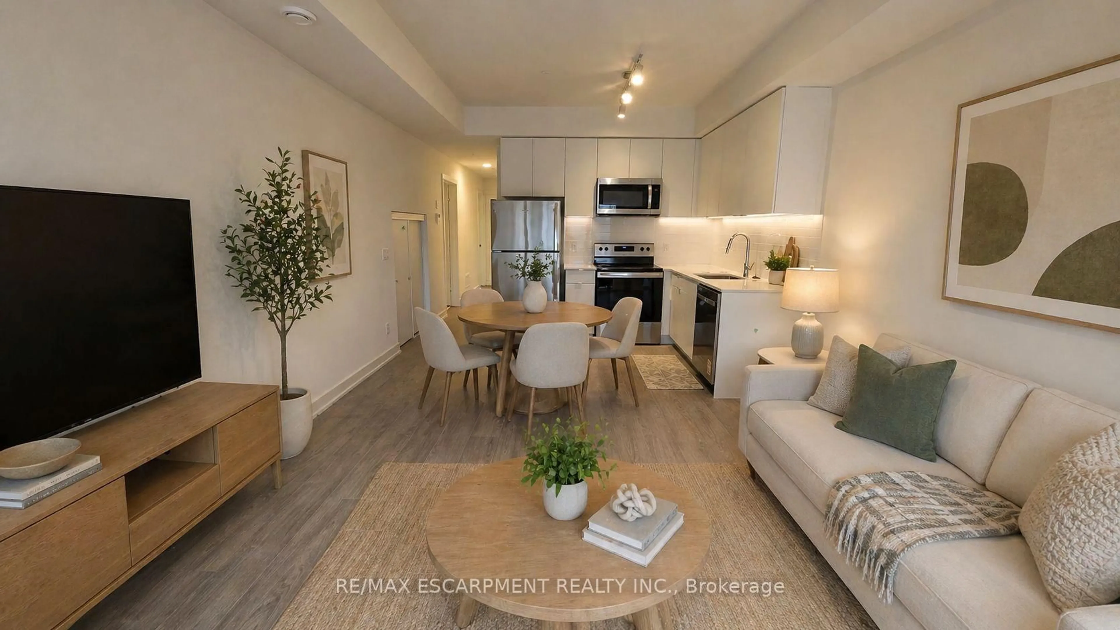 Living room with furniture, unknown for 16 Melbourne Ave #210B, St. Catharines Ontario L2P 0G5