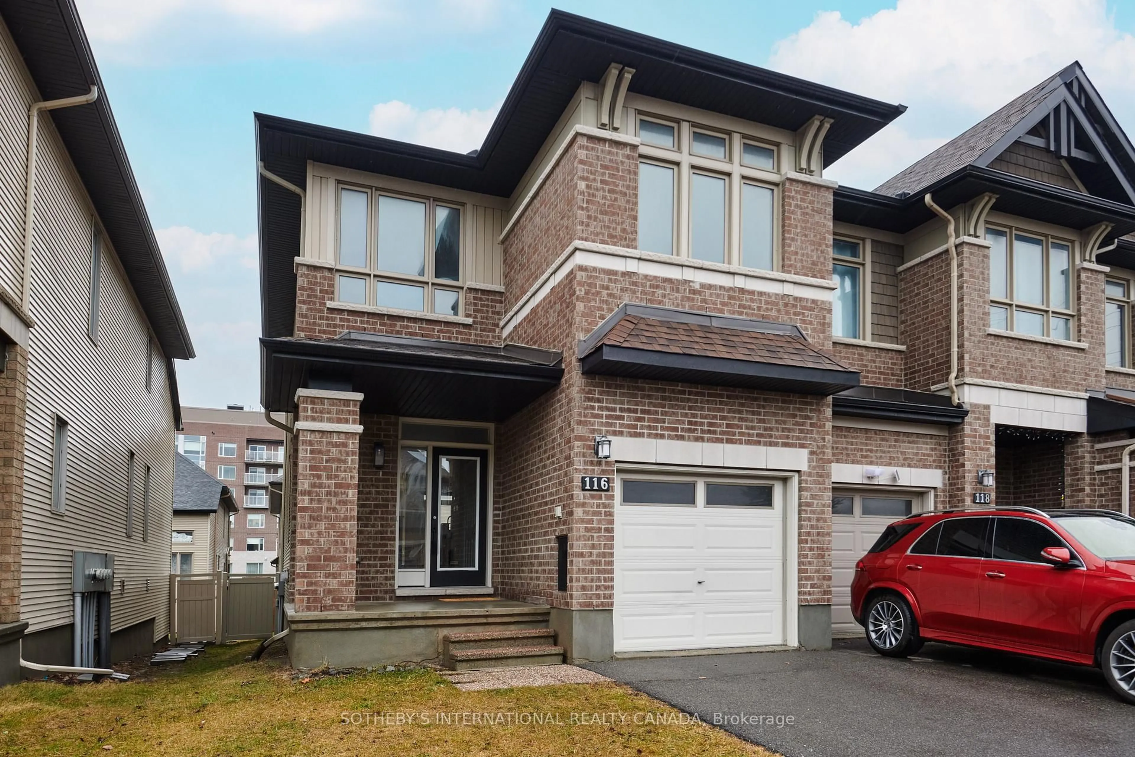 Home with brick exterior material, street for 116 Popplewell Cres, Ottawa Ontario K2J 5R3