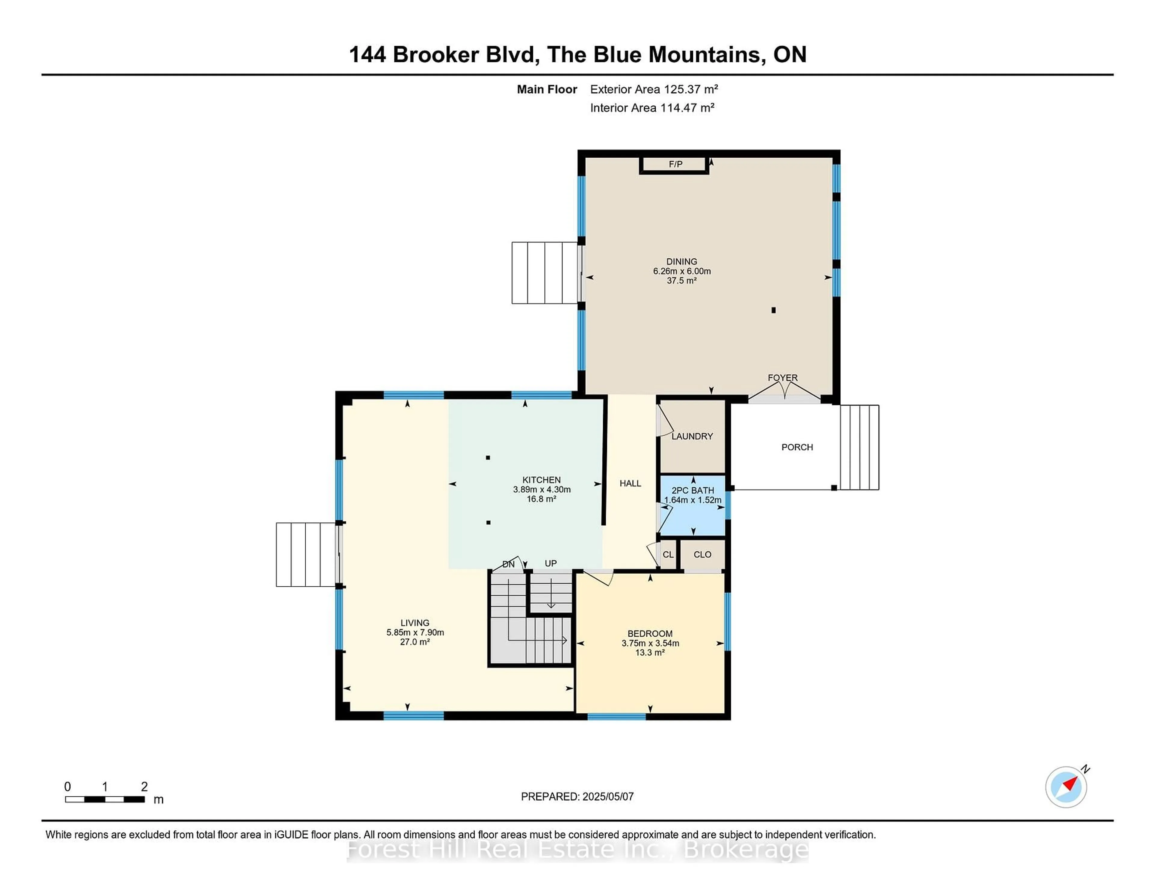 Floor plan for 144 Brooker Blvd, Blue Mountains Ontario L9Y 0L4