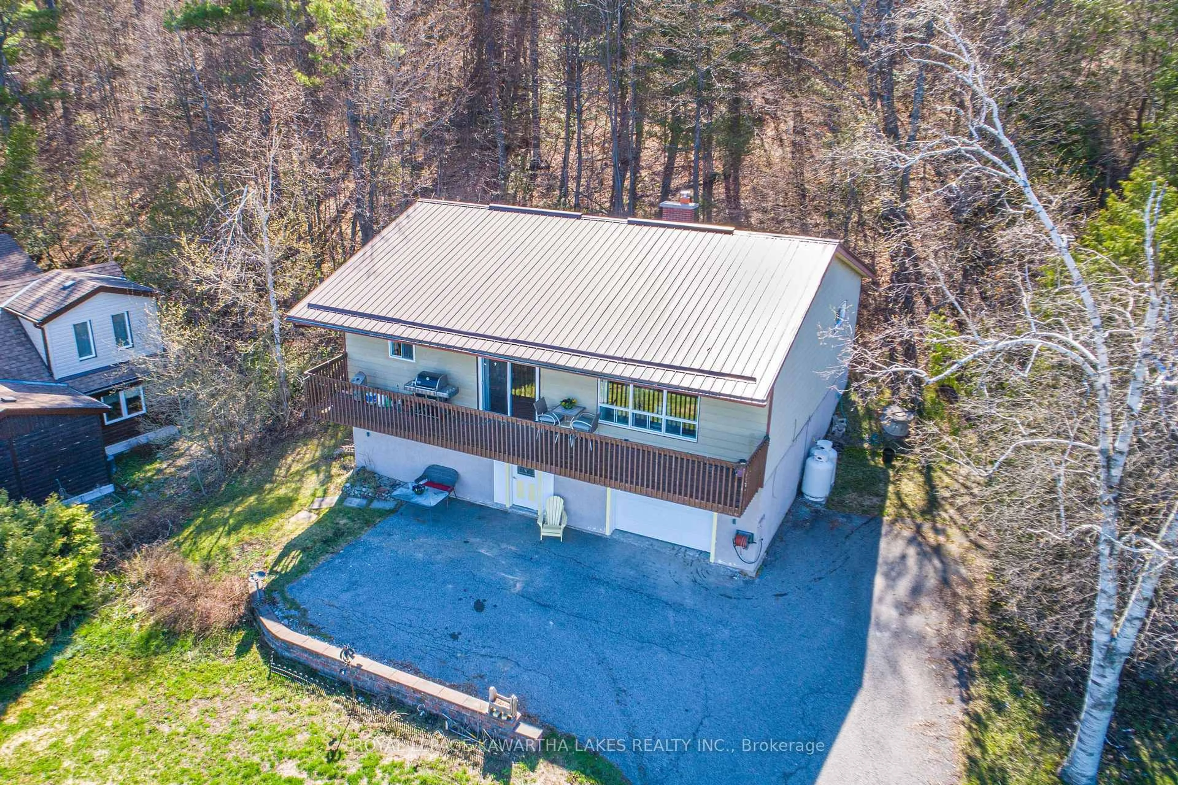A pic from outside/outdoor area/front of a property/back of a property/a pic from drone, unknown for 805 Cedar Glen Rd, Kawartha Lakes Ontario K0M 1L0