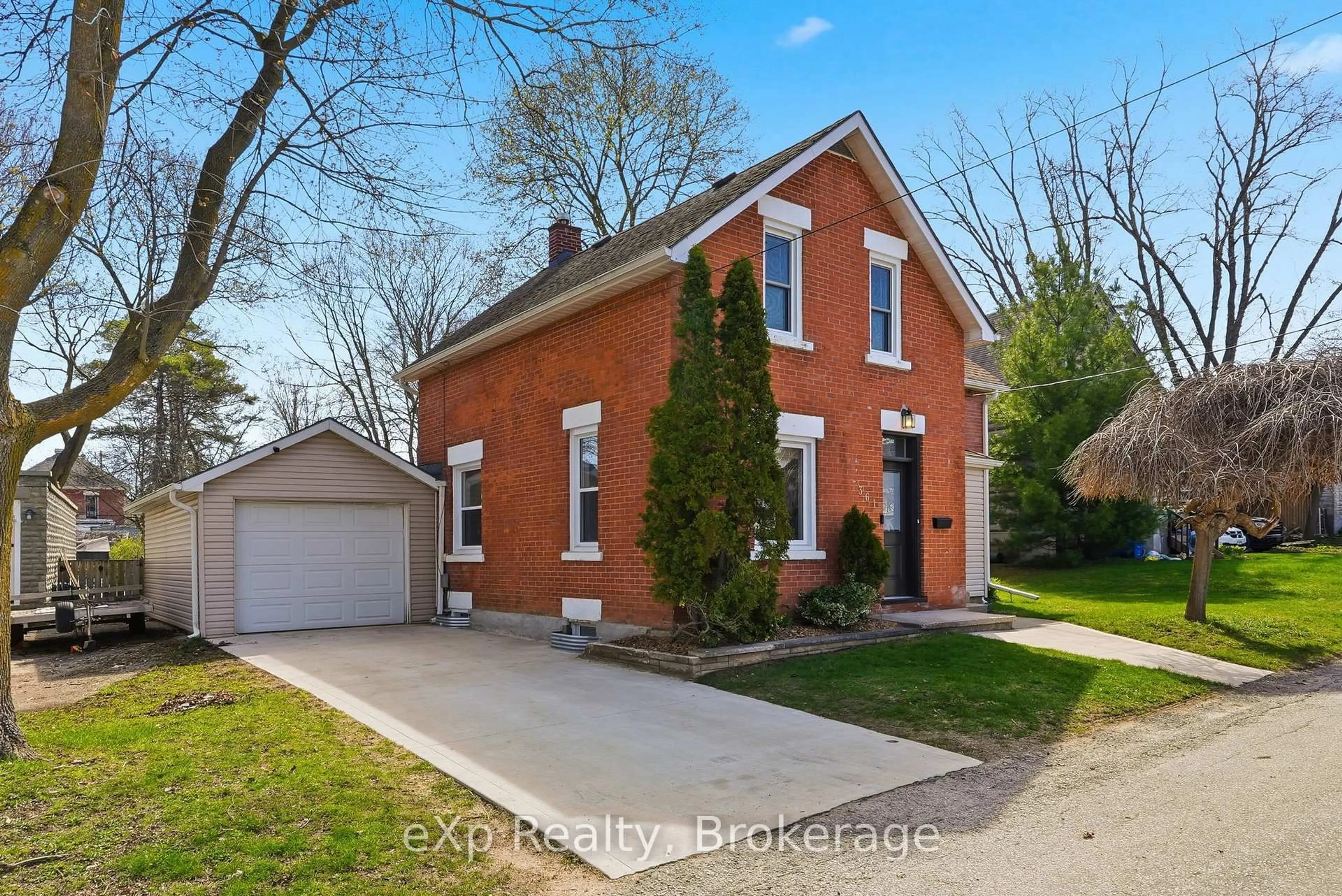 Home with brick exterior material, street for 361 6th Ave, Hanover Ontario N4N 2E8