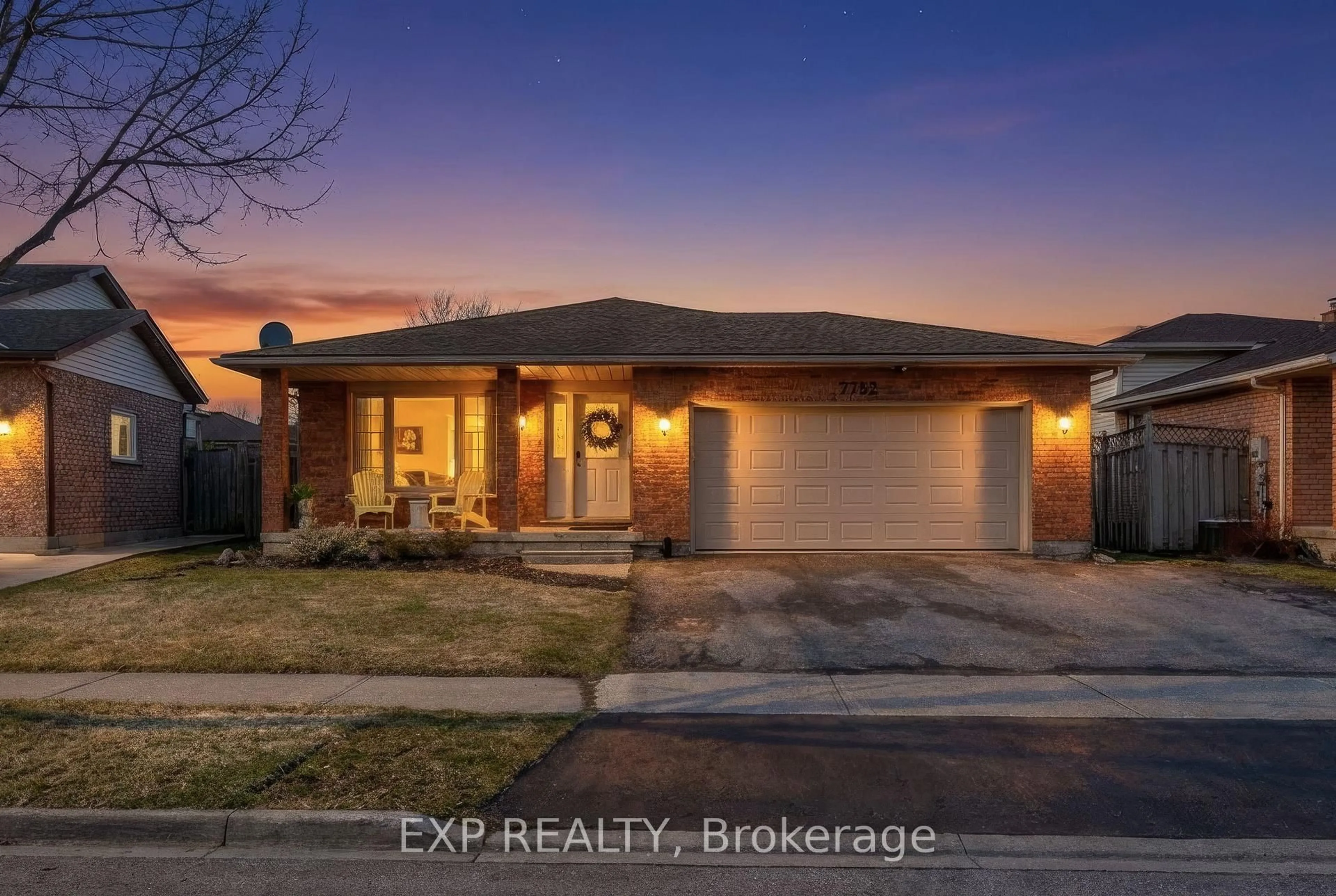 Home with brick exterior material, street for 7752 Preakness St, Niagara Falls Ontario L2H 2Y4