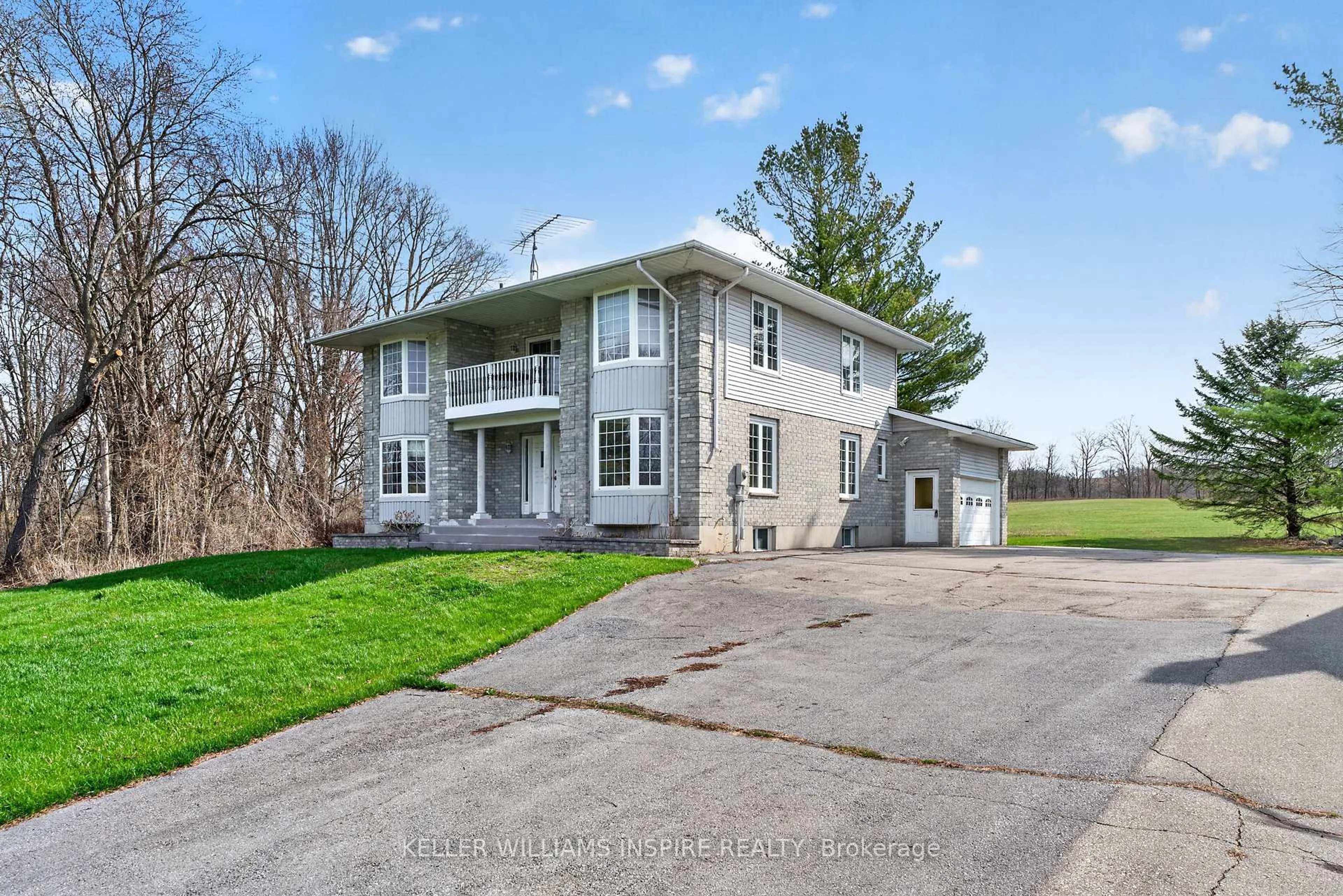 A pic from outside/outdoor area/front of a property/back of a property/a pic from drone, street for 1866 Frankford-Stirling Rd, Stirling Ontario K0K 3E0