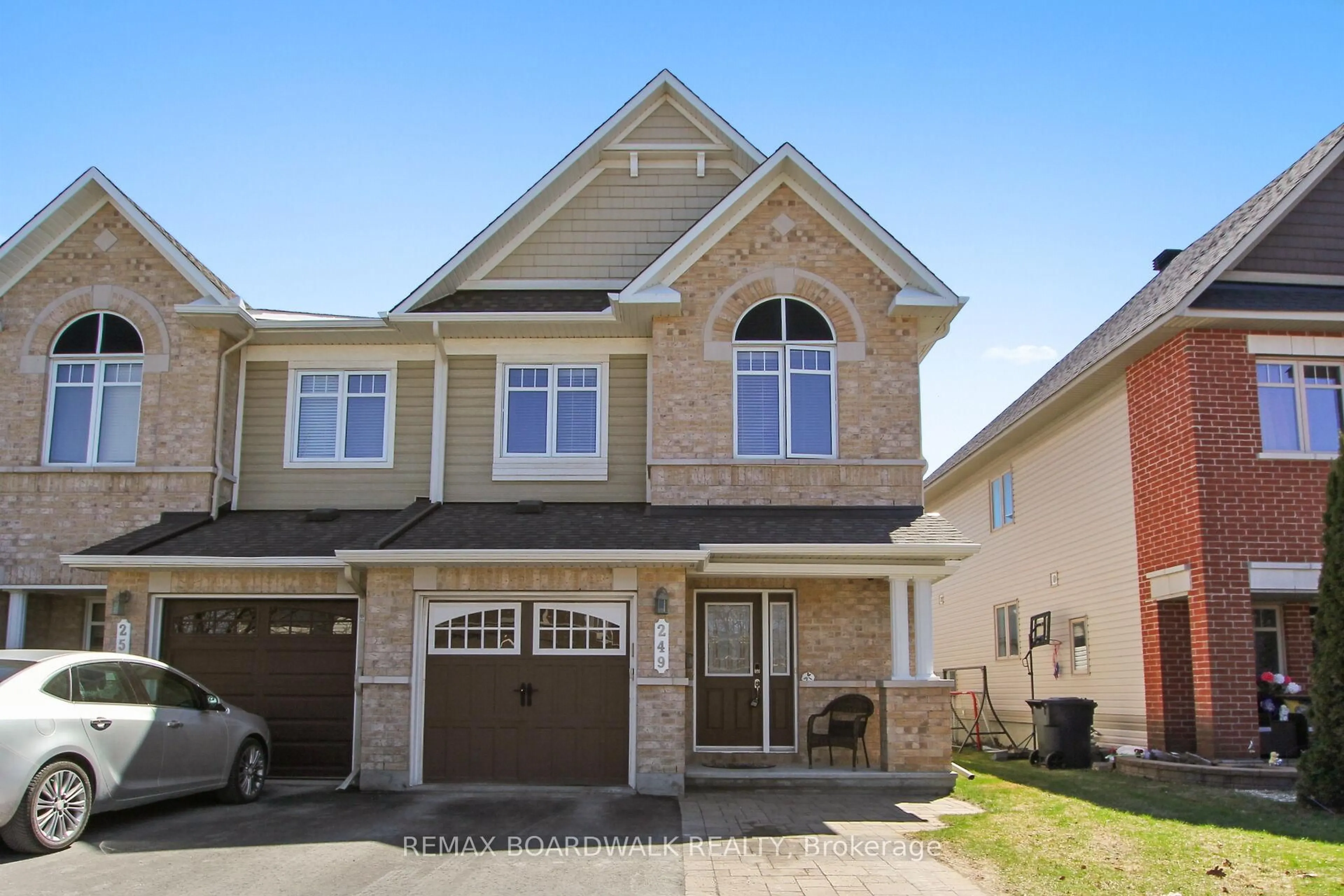 Home with brick exterior material, street for 249 Garrity Cres, Ottawa Ontario K2J 3T6