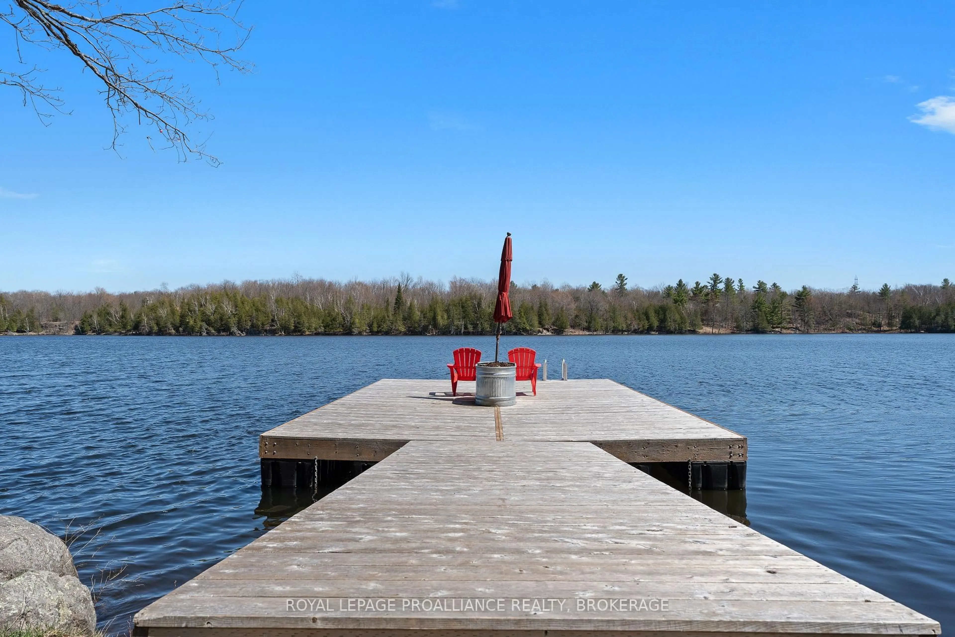 Patio, water/lake/river/ocean view for 1210 Richard Brannigan Tr, Godfrey Ontario K0H 1T0