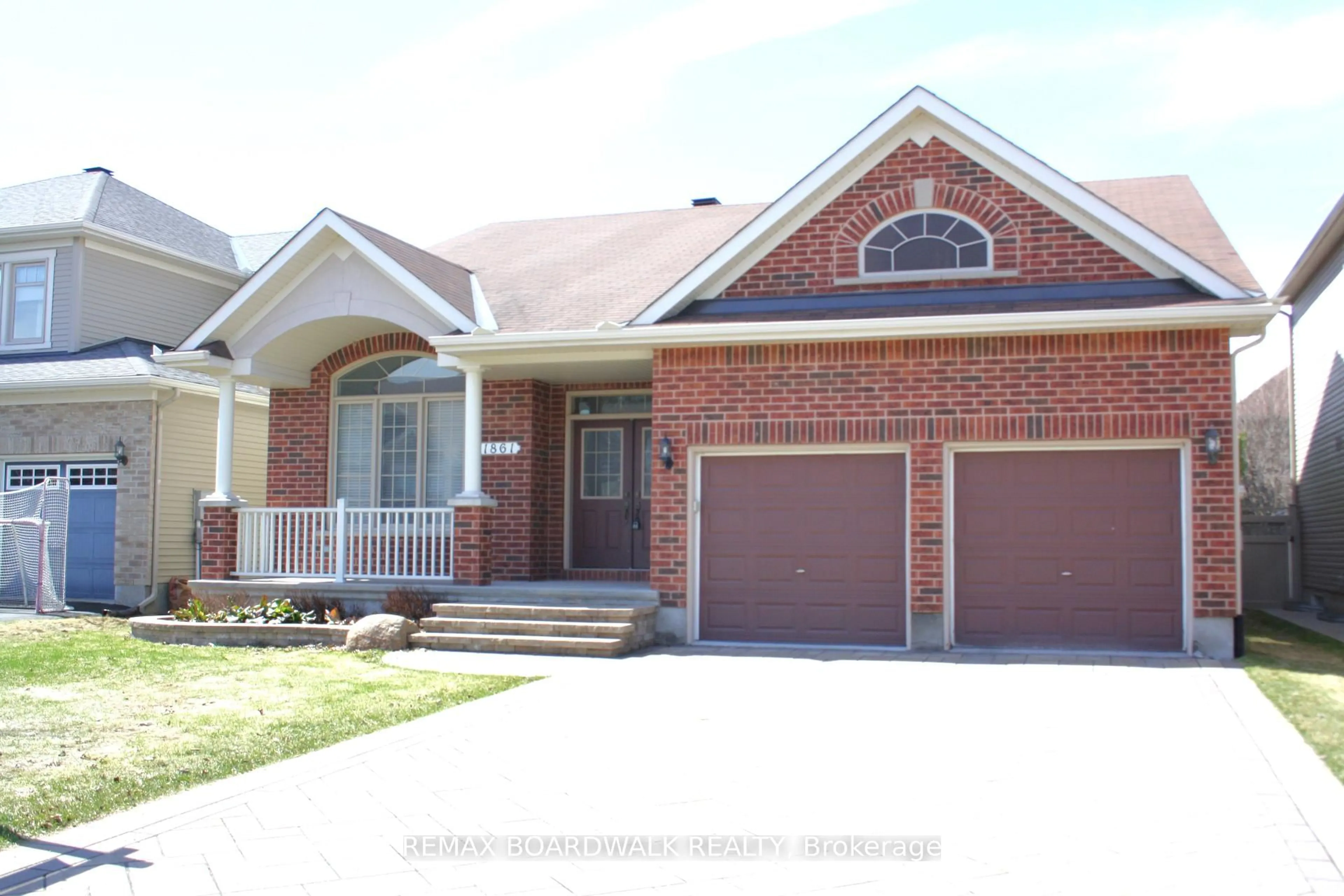 Home with brick exterior material, street for 1861 Mickelberry Cres, Orleans Ontario K4A 0P2