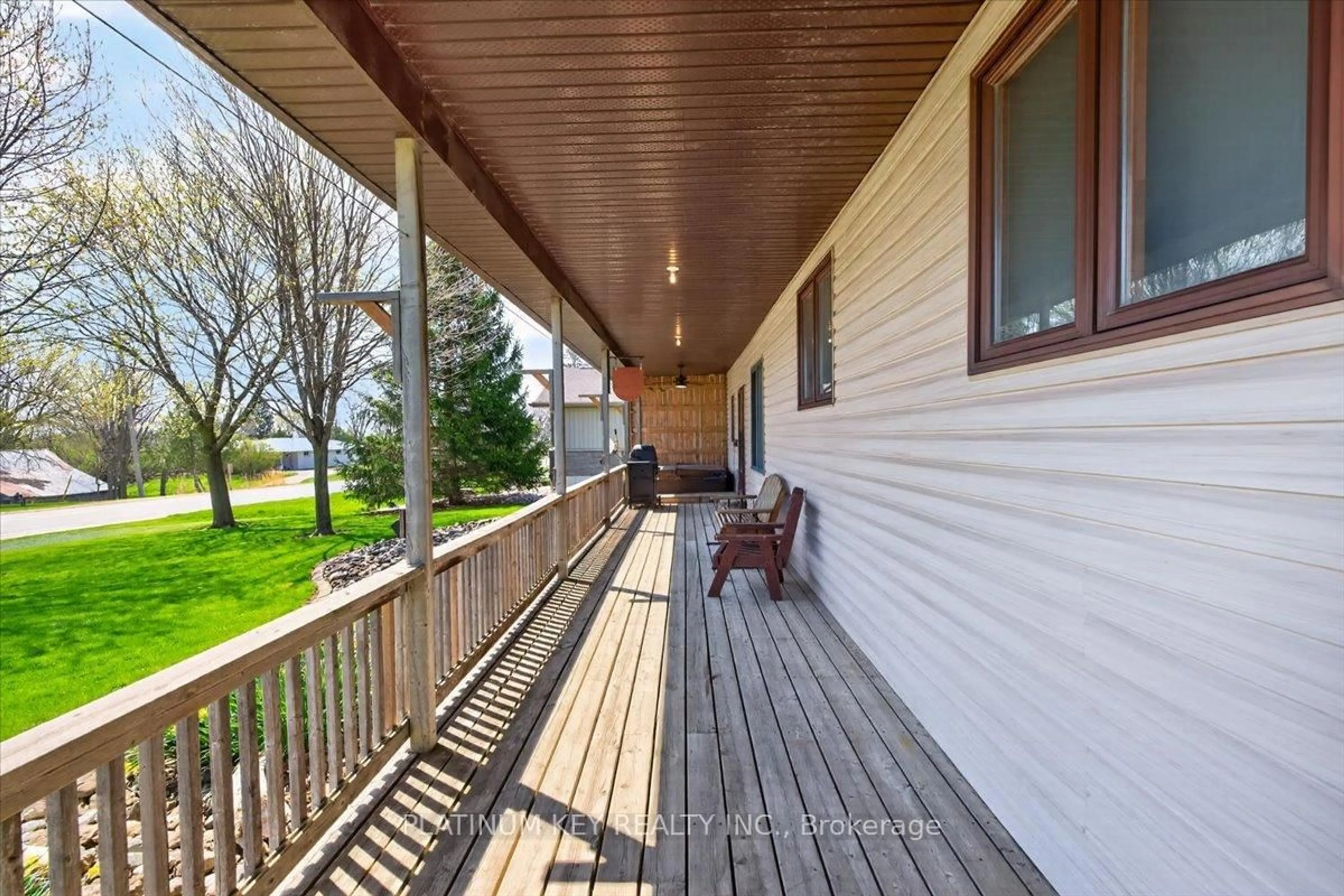 Patio, water/lake/river/ocean view for 2300 Egremont Dr, Adelaide Metcalfe Ontario N7G 3H6