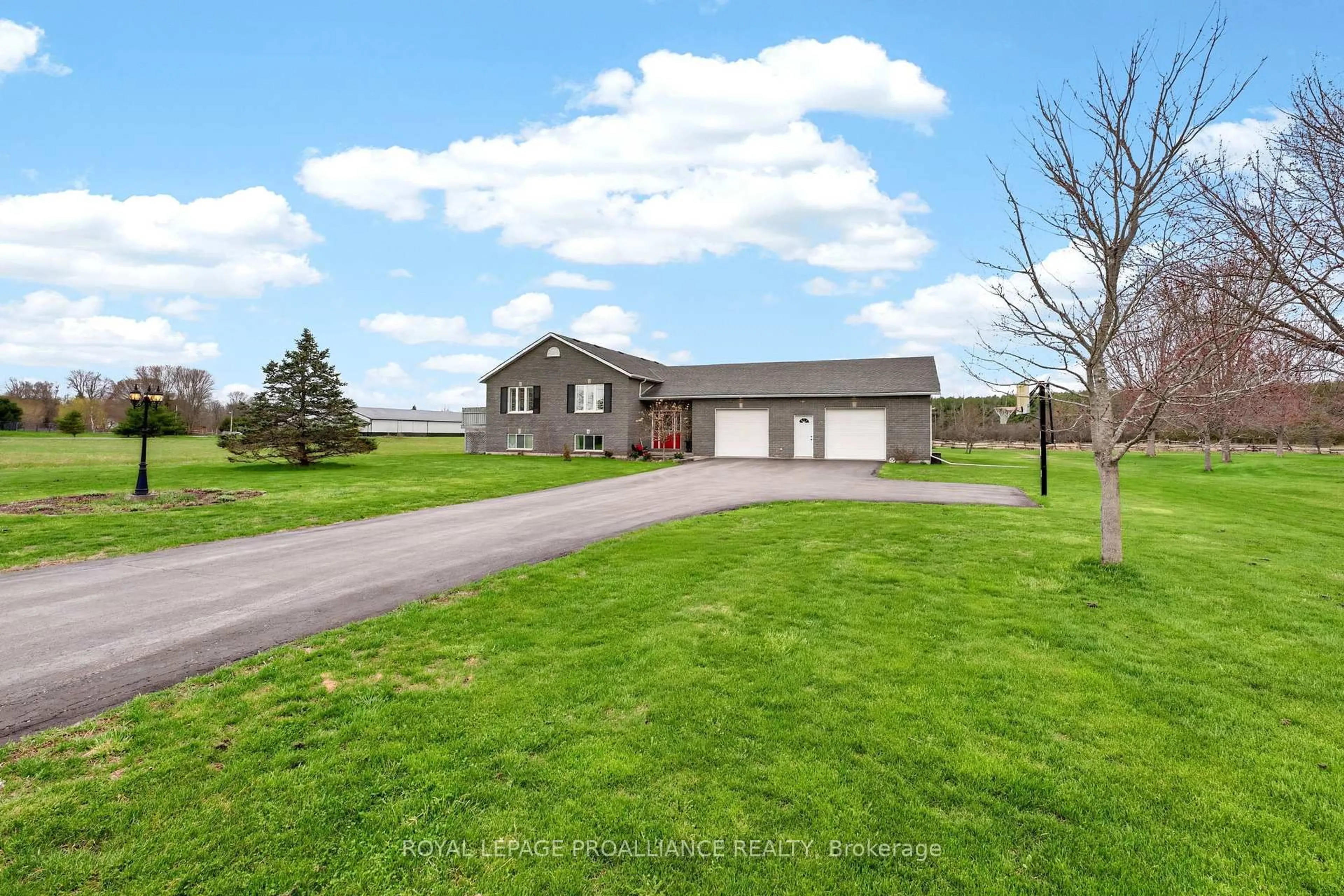 A pic from outside/outdoor area/front of a property/back of a property/a pic from drone, unknown for 75 Homan Rd, Corbyville Ontario K0K 1V0