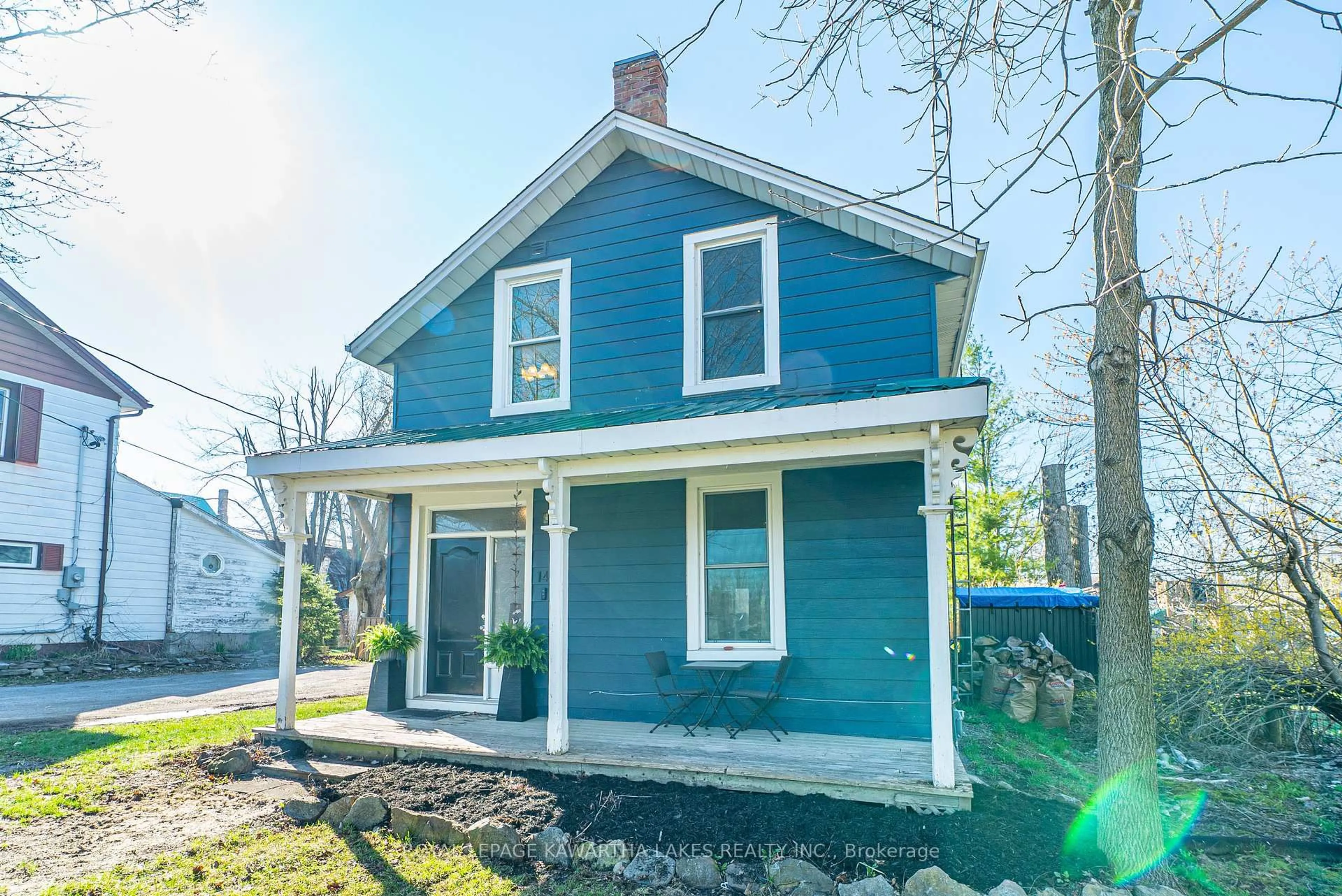Home with vinyl exterior material, street for 14 King St, Kawartha Lakes Ontario K0L 2W0