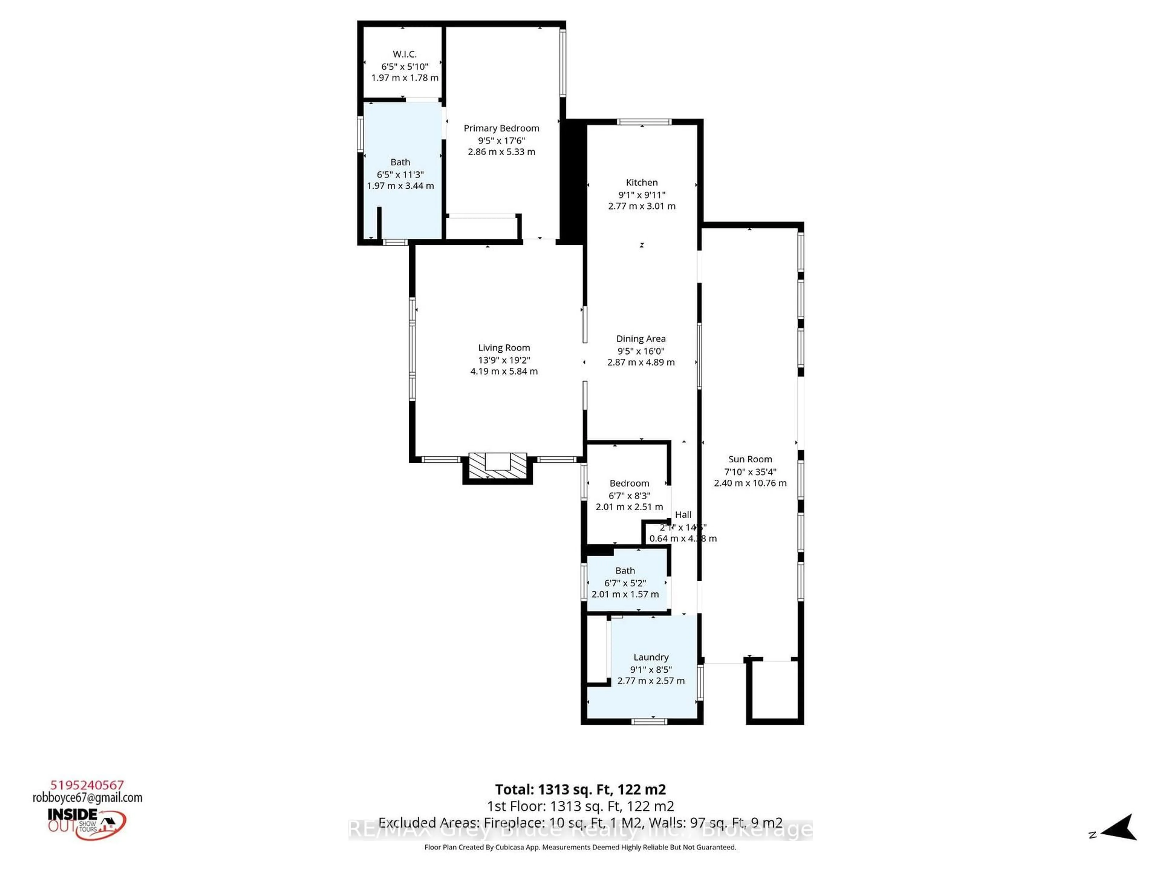 Floor plan for 124 Stanley Dr, Grey Highlands Ontario N0C 1E0