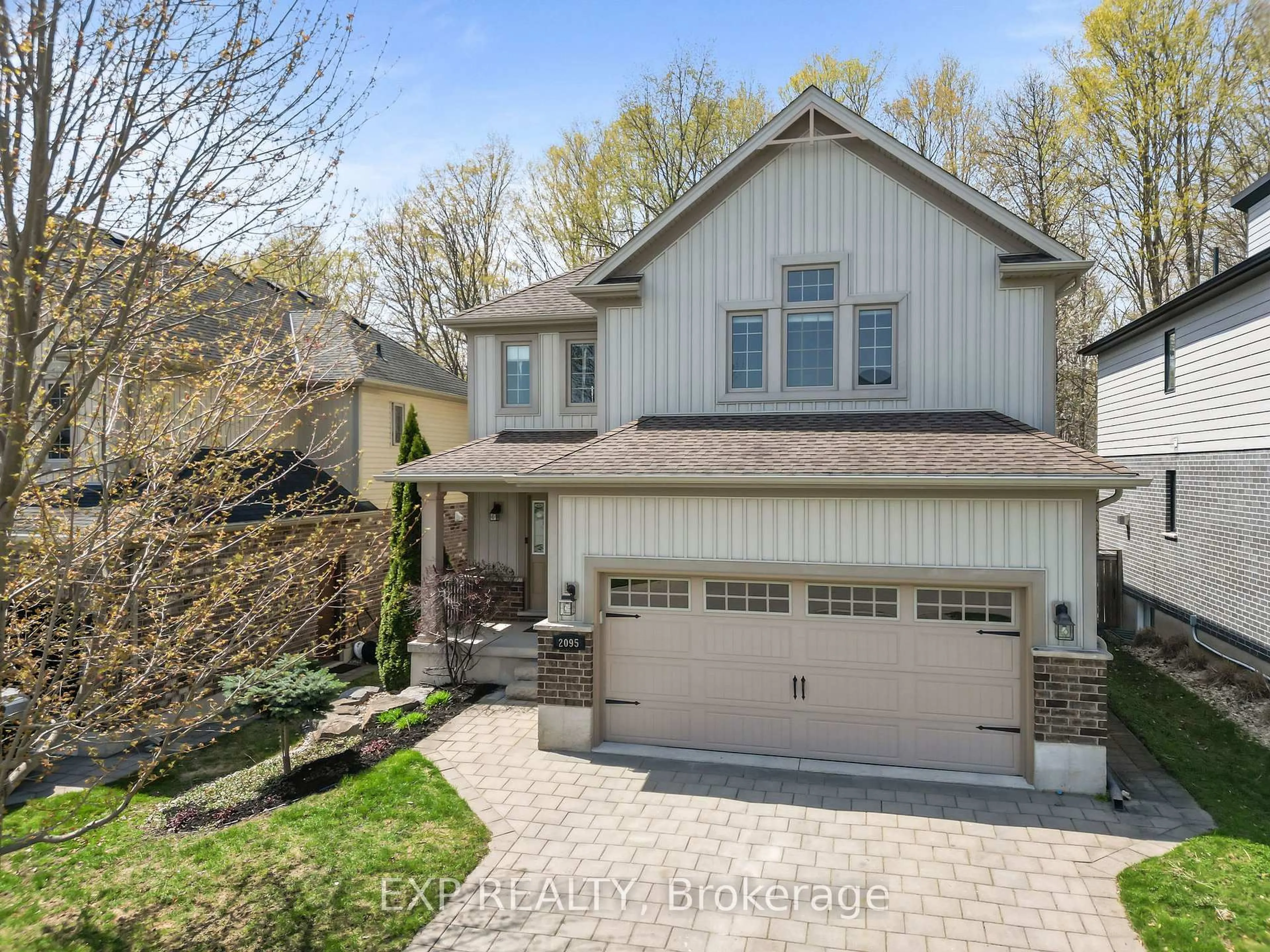 Home with brick exterior material, street for 2095 Springridge Dr, London North Ontario N5X 0H3