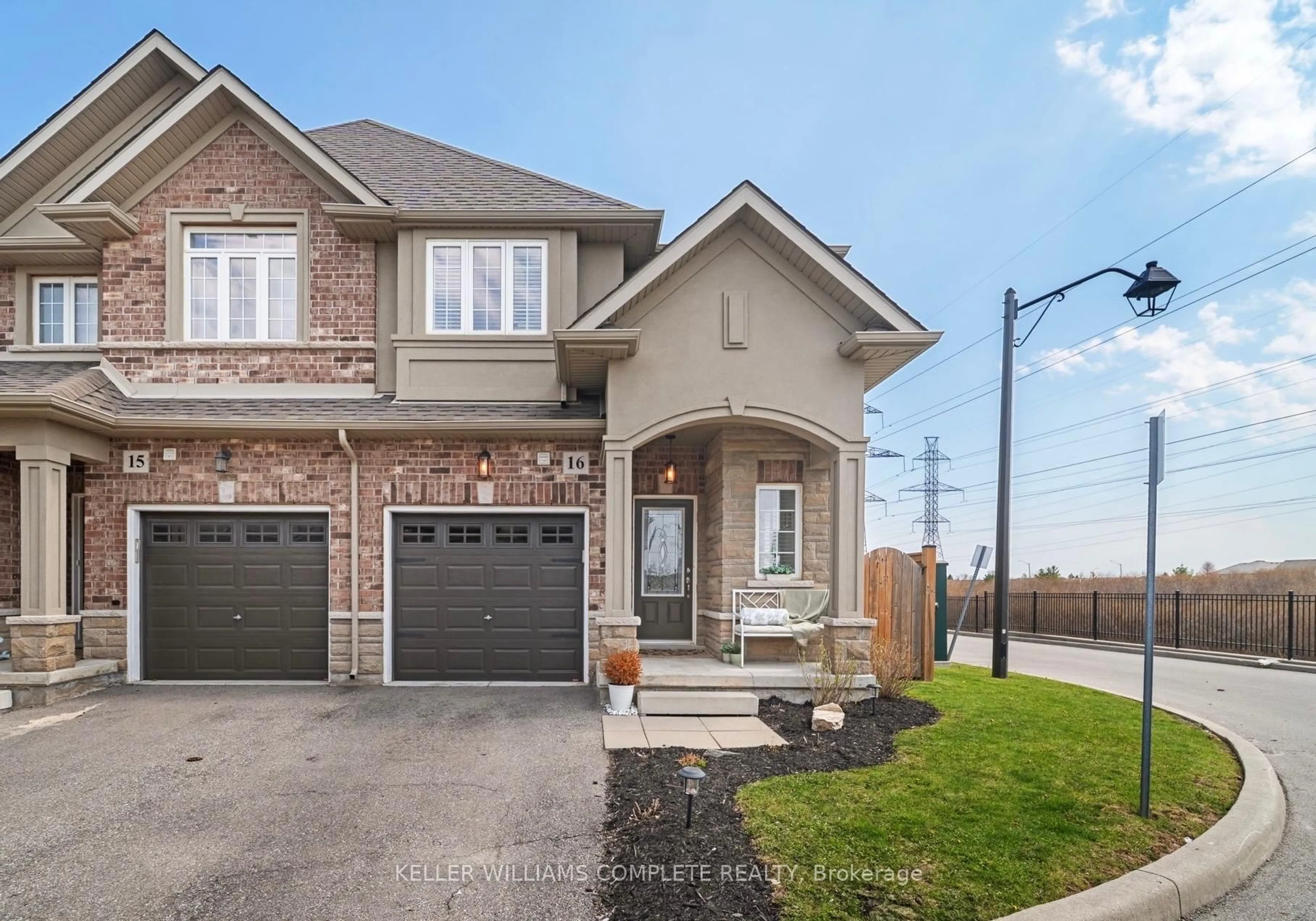 Home with brick exterior material, street for 21 Madonna Dr #16, Hamilton Ontario L9B 0H1