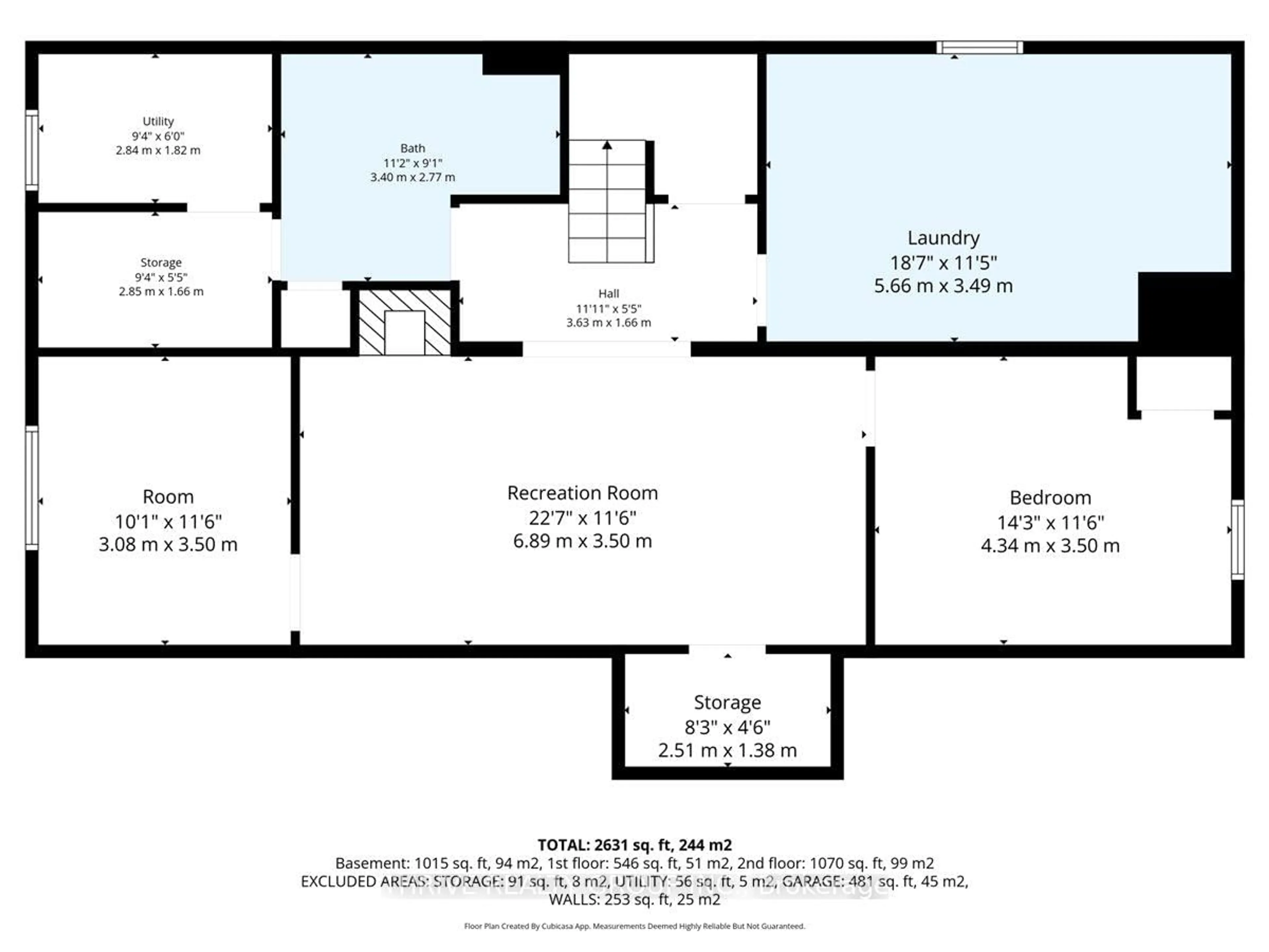 Floor plan for 24 Church St, Norwich Ontario N0J 1C0