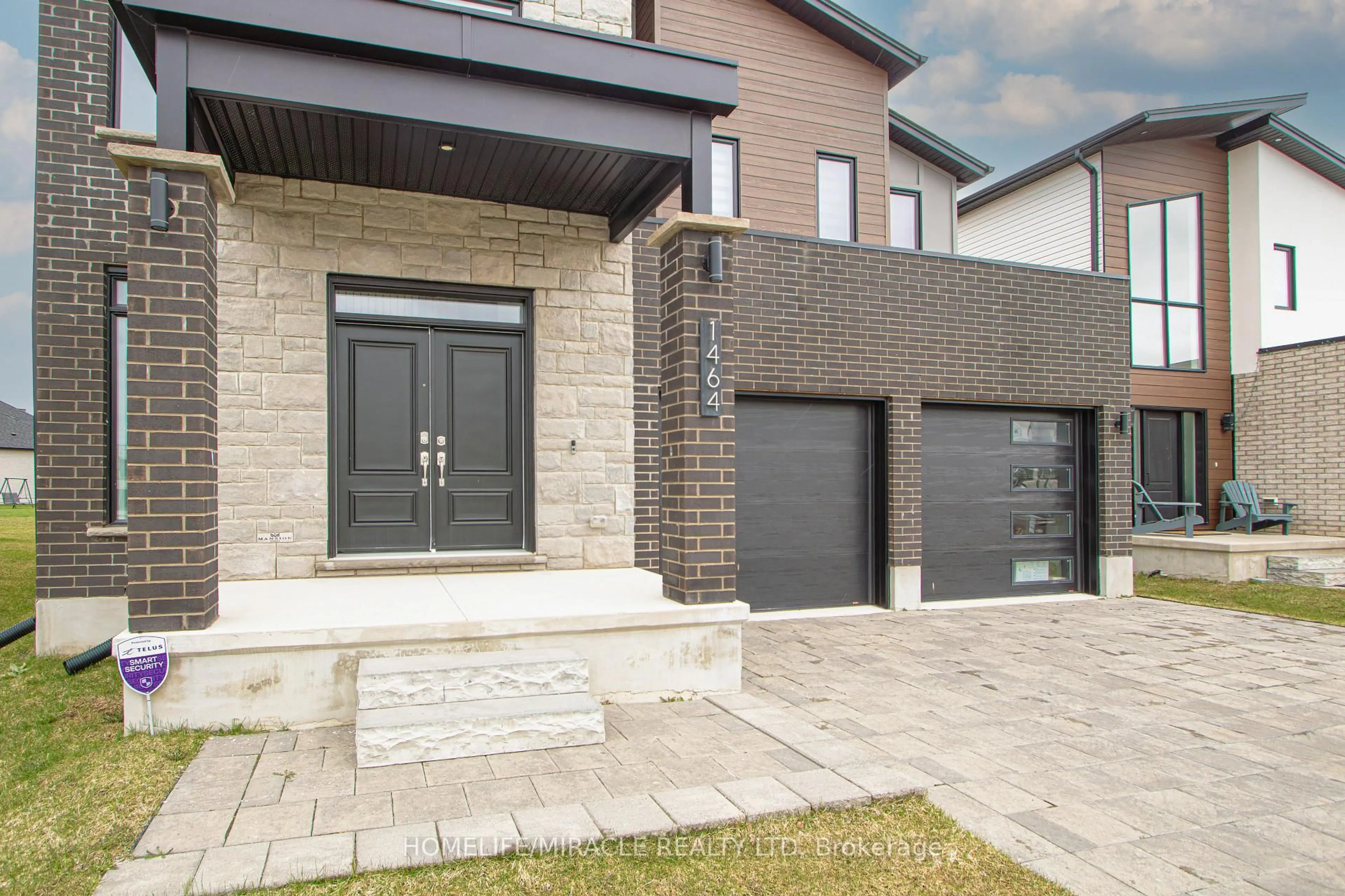 Home with brick exterior material, street for 1464 Medway Park Dr, London North Ontario N6G 0Z6