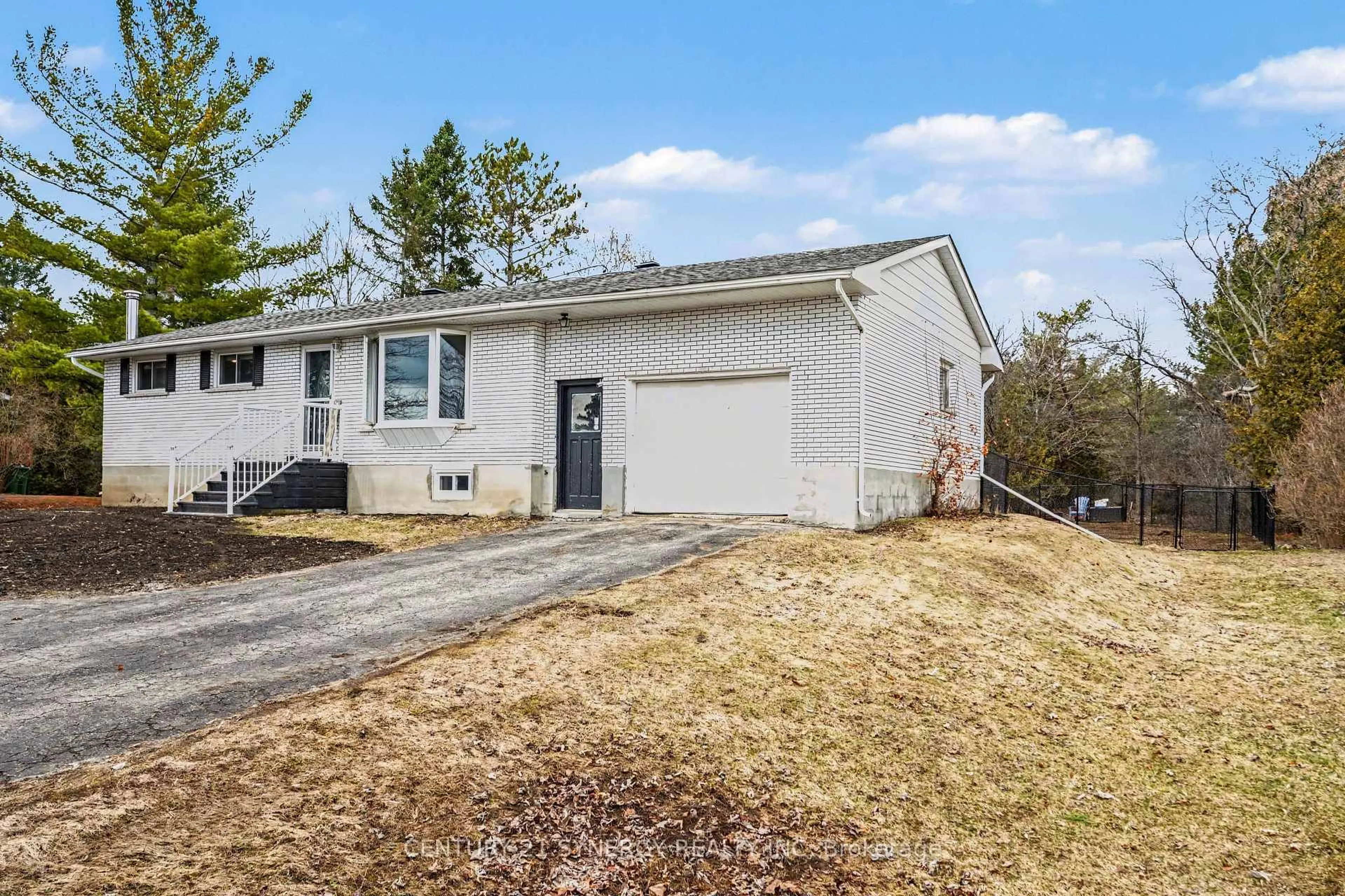 Home with vinyl exterior material, street for 318 County Road 16 Rd, Elizabethtown-Kitley Ontario K0G 1G0