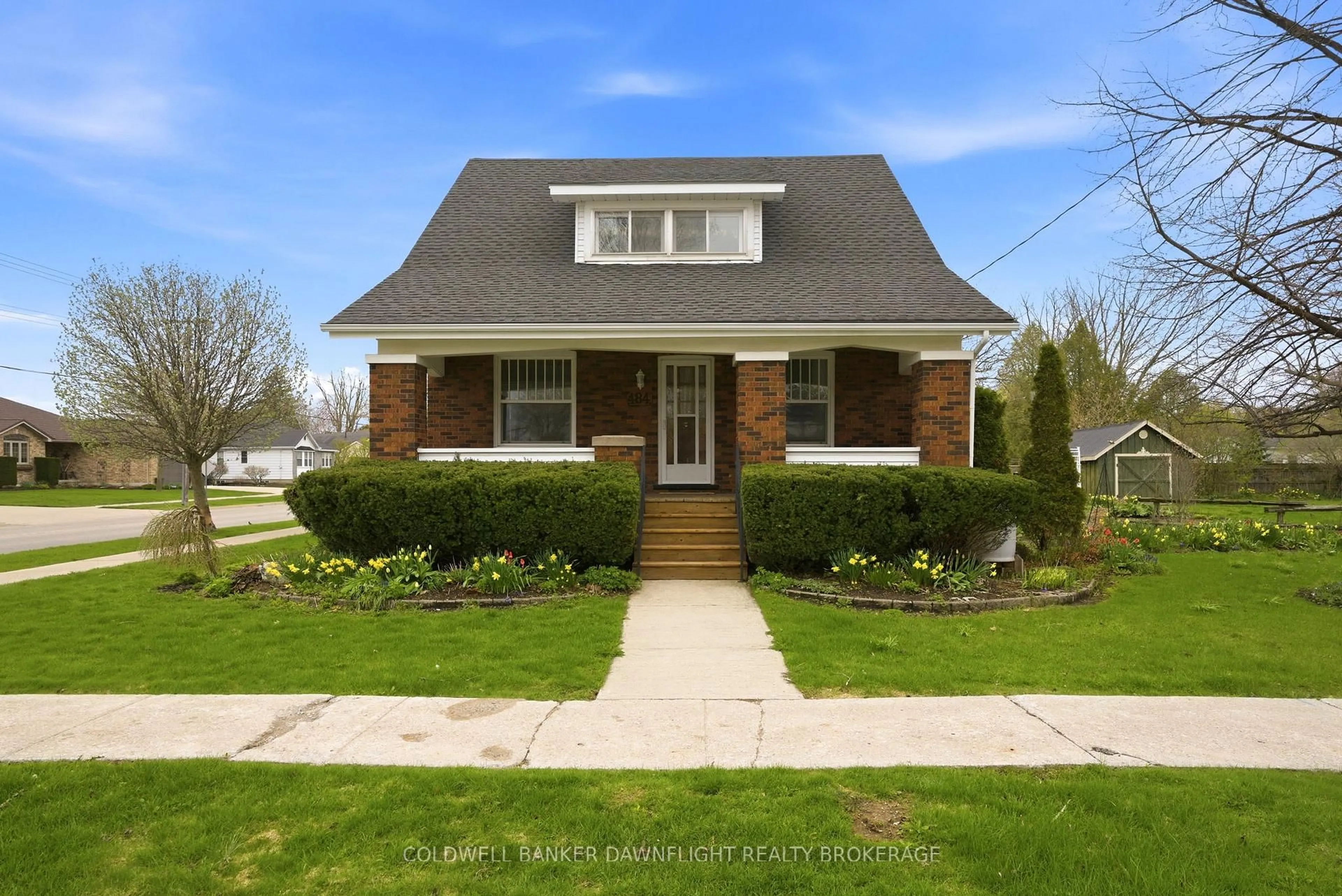 Home with brick exterior material, street for 484 Carling St, South Huron Ontario N0M 1S2