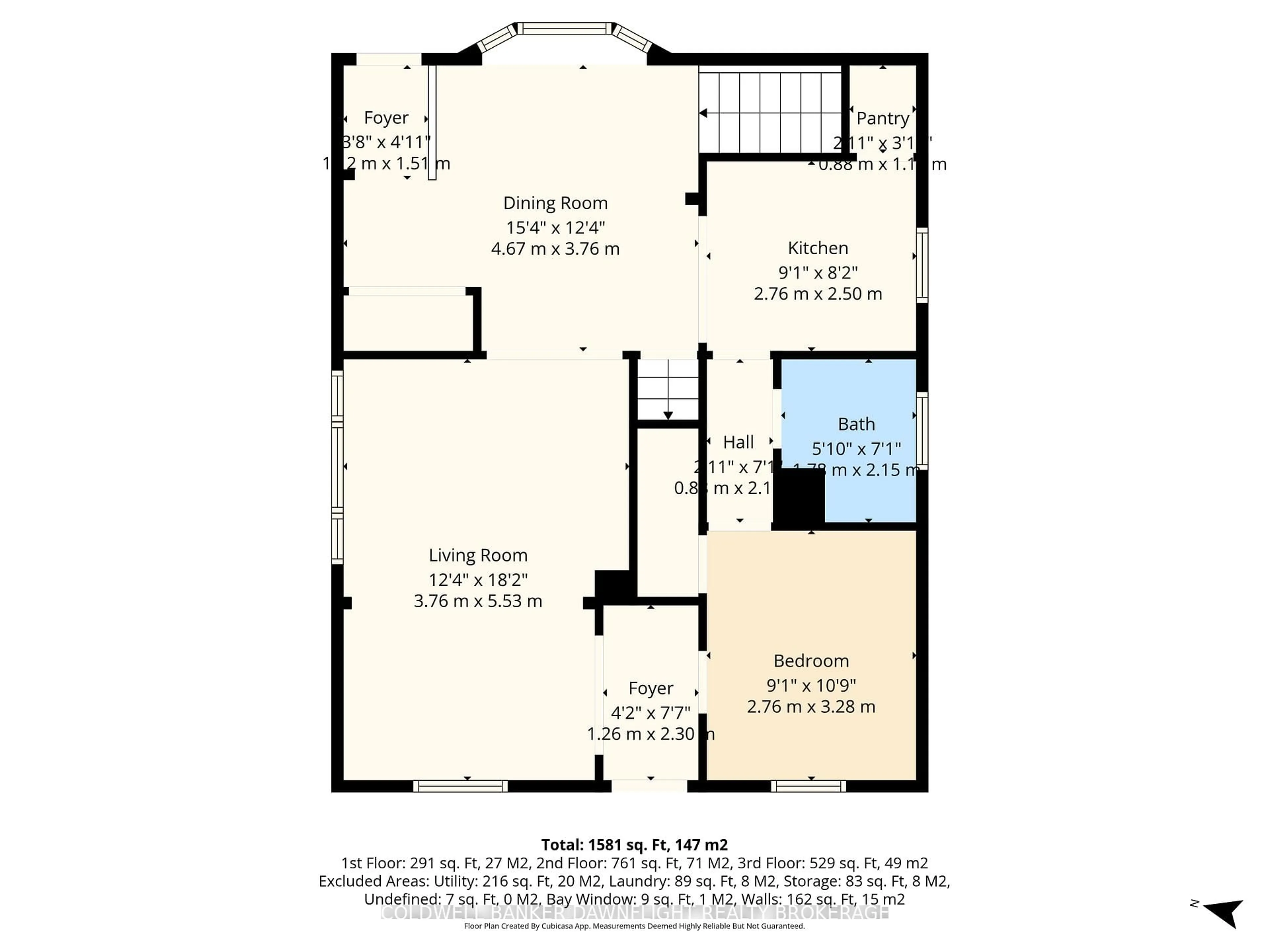 Floor plan for 484 Carling St, South Huron Ontario N0M 1S2