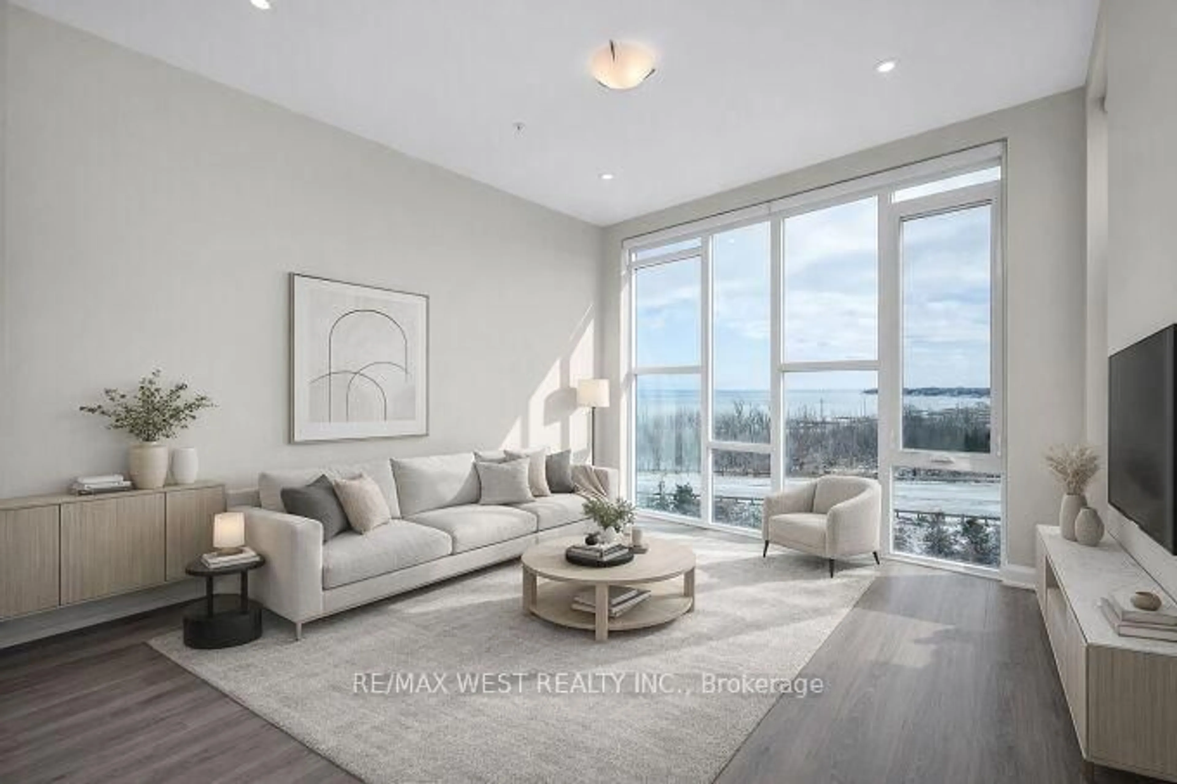 Living room with furniture, unknown for 16 Concord Pl #615, Grimsby Ontario L3M 0J1