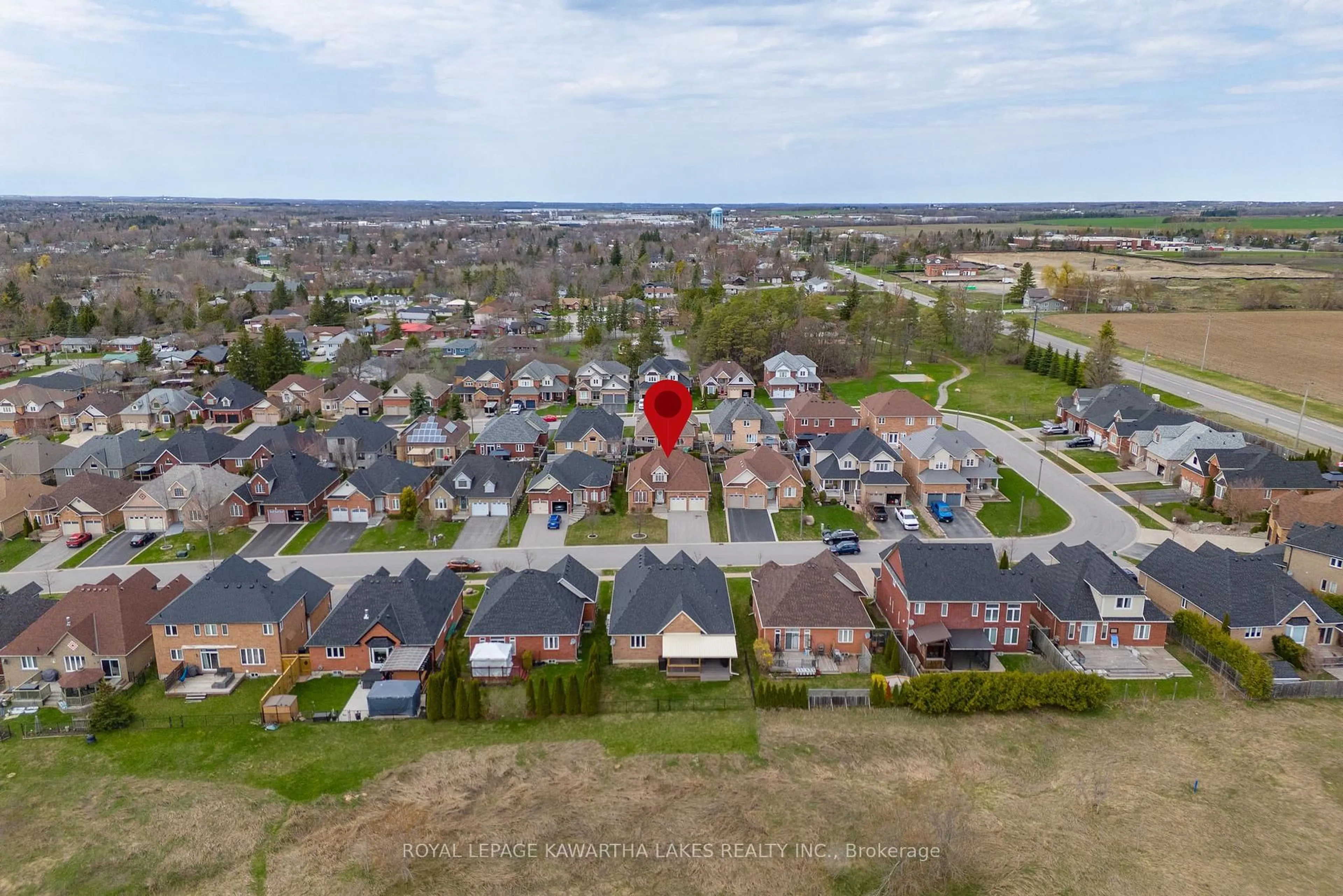 A pic from outside/outdoor area/front of a property/back of a property/a pic from drone, unknown for 59 Ellis Cres, Kawartha Lakes Ontario K9V 0A5