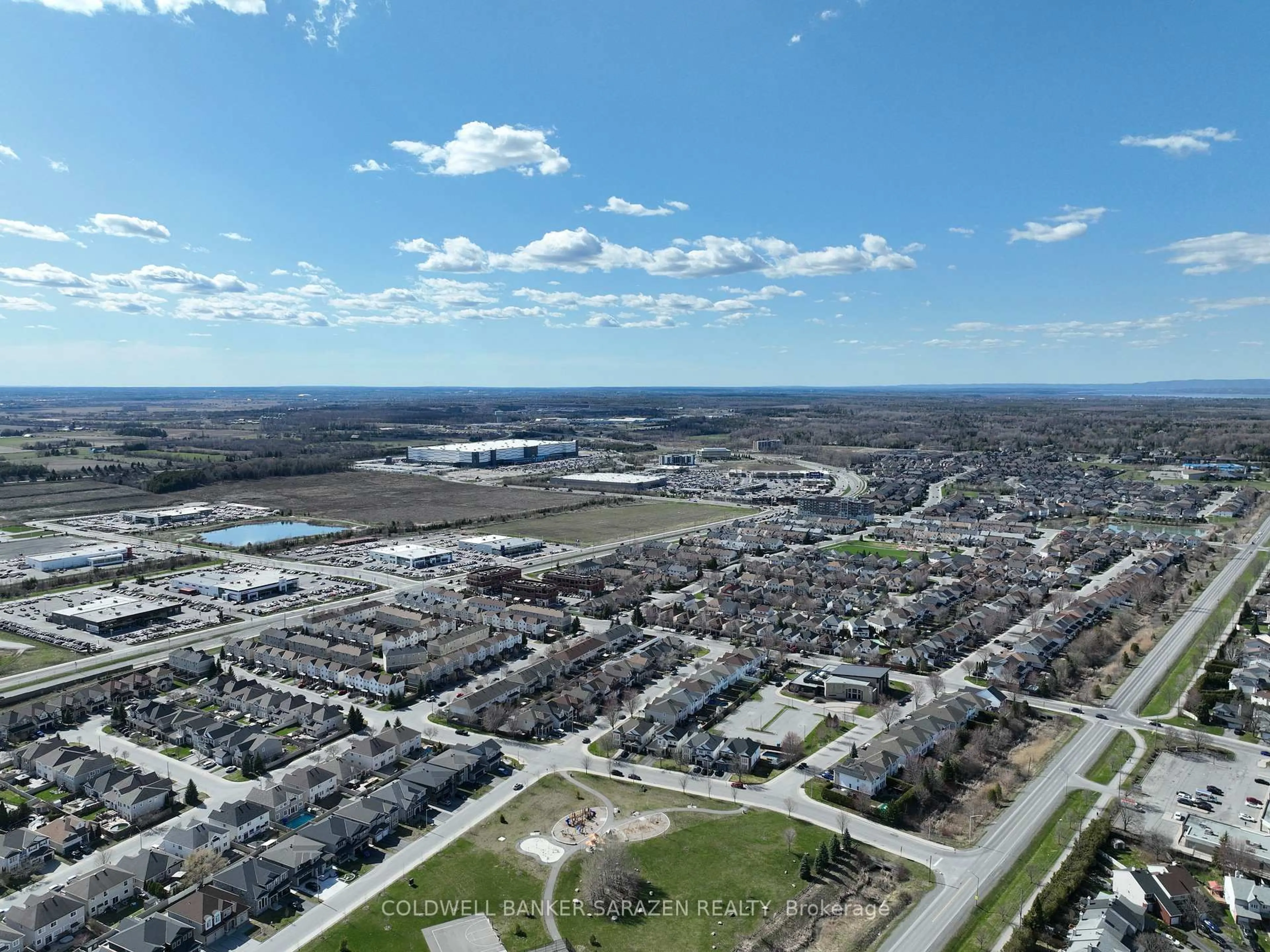 A pic from outside/outdoor area/front of a property/back of a property/a pic from drone, unknown for 284 Harthill Way, Ottawa Ontario K2J 0P3