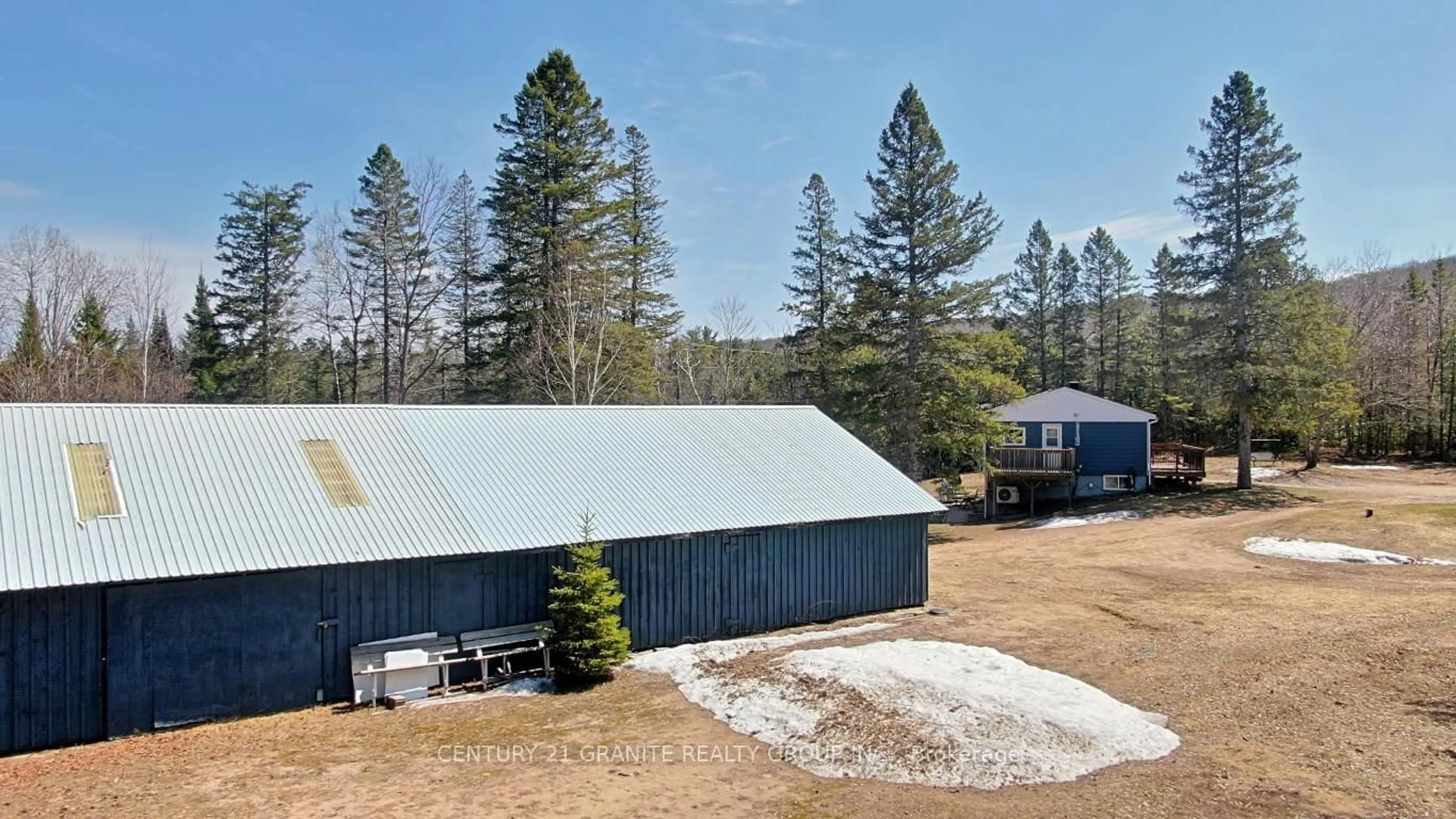 A pic from outside/outdoor area/front of a property/back of a property/a pic from drone, unknown for 29941 Hwy 62, Bancroft Ontario K0L 1C0