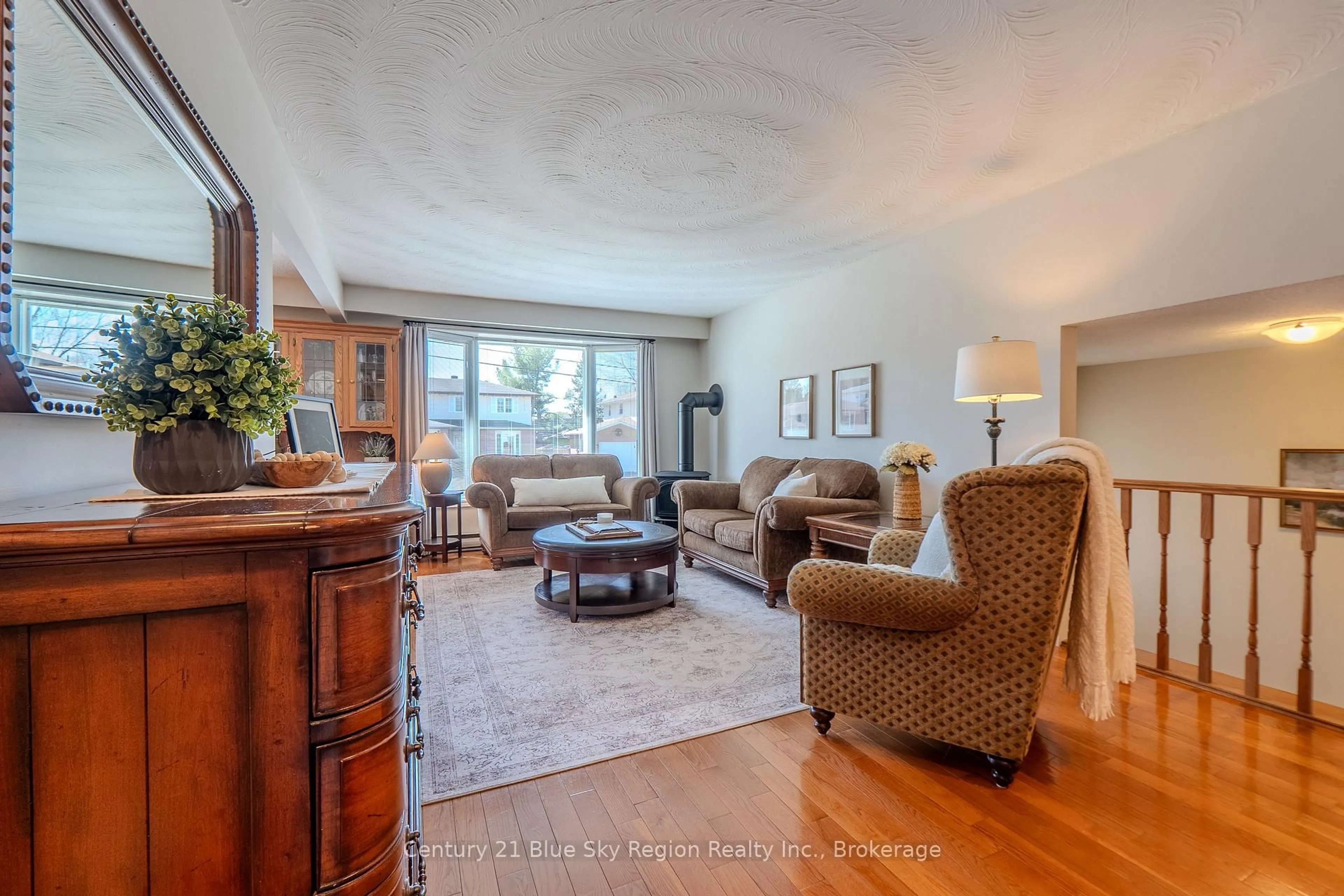 Living room with furniture, unknown for 14 Sable Cres, North Bay Ontario P1A 3X7