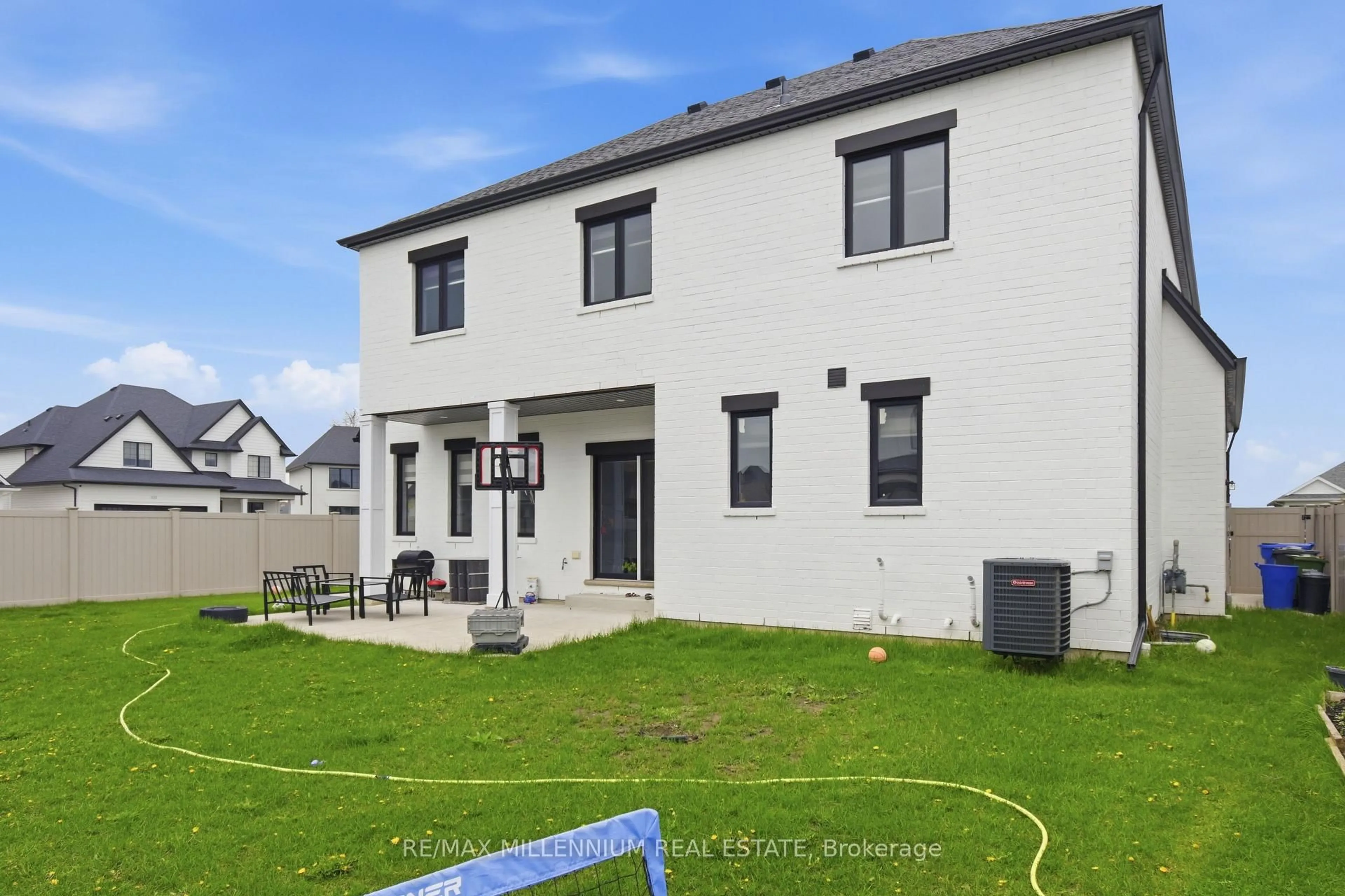 A pic from outside/outdoor area/front of a property/back of a property/a pic from drone, unknown for 332 Christine Ave, Lakeshore Ontario N0R 1A0