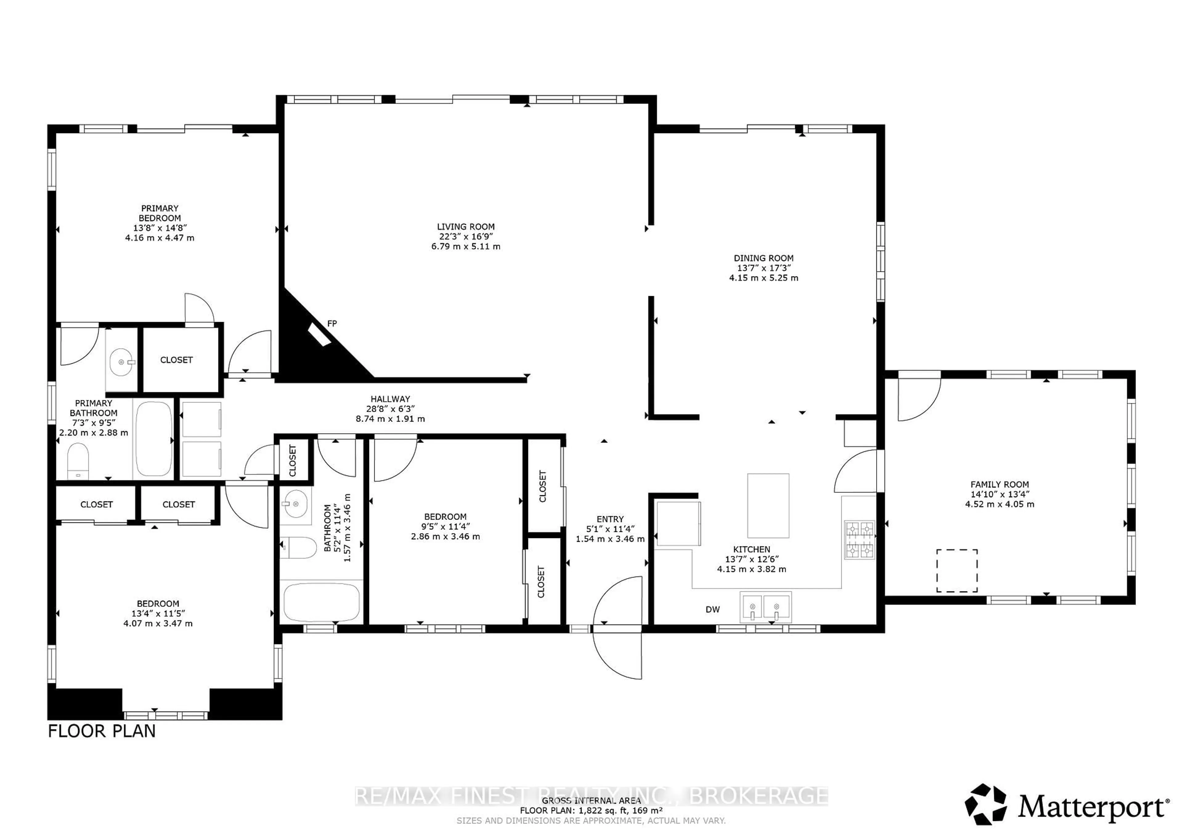 Floor plan for 1188a Bebris Rd, Arden Ontario K0H 1B0