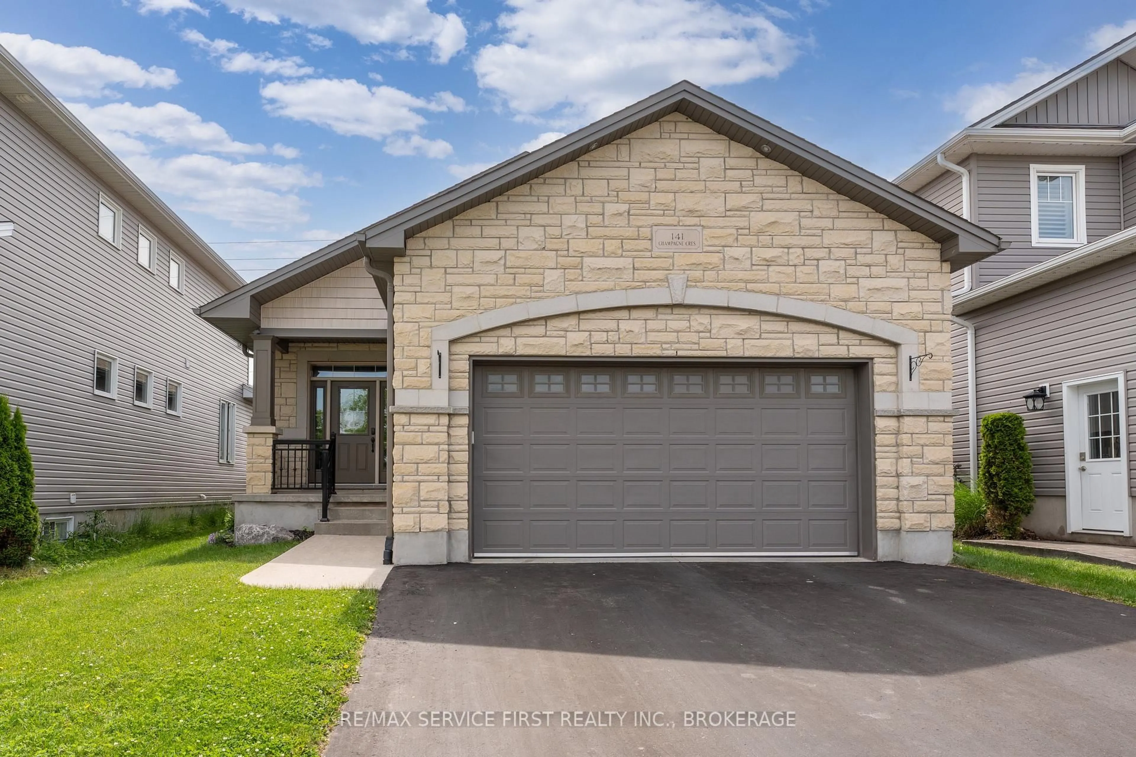 Home with brick exterior material, street for 141 Champagne Cres, Loyalist Ontario K7N 0B3