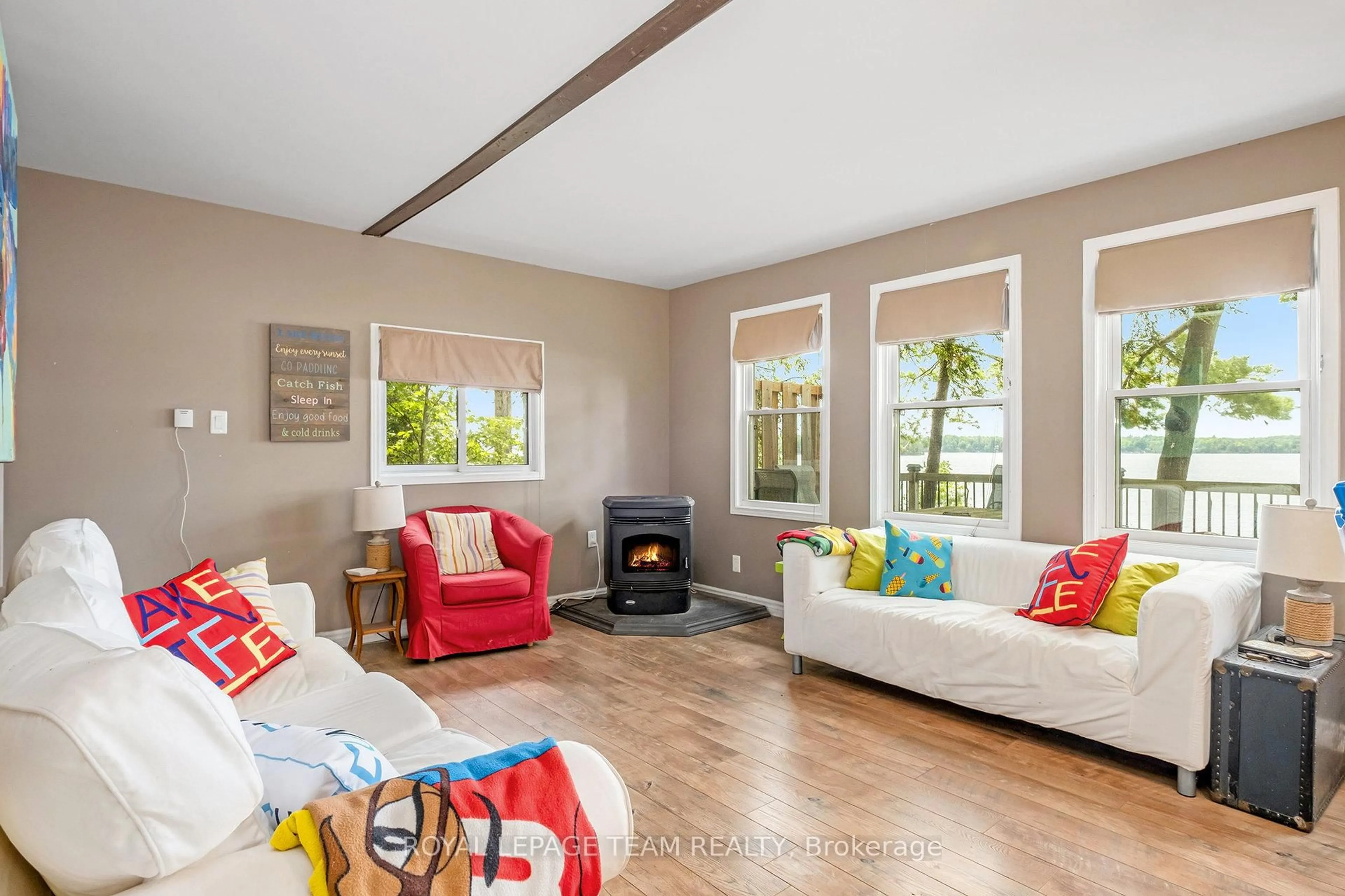 Living room with furniture, unknown for 18 O9 Rd, Rideau Lakes Ontario K0G 1L0