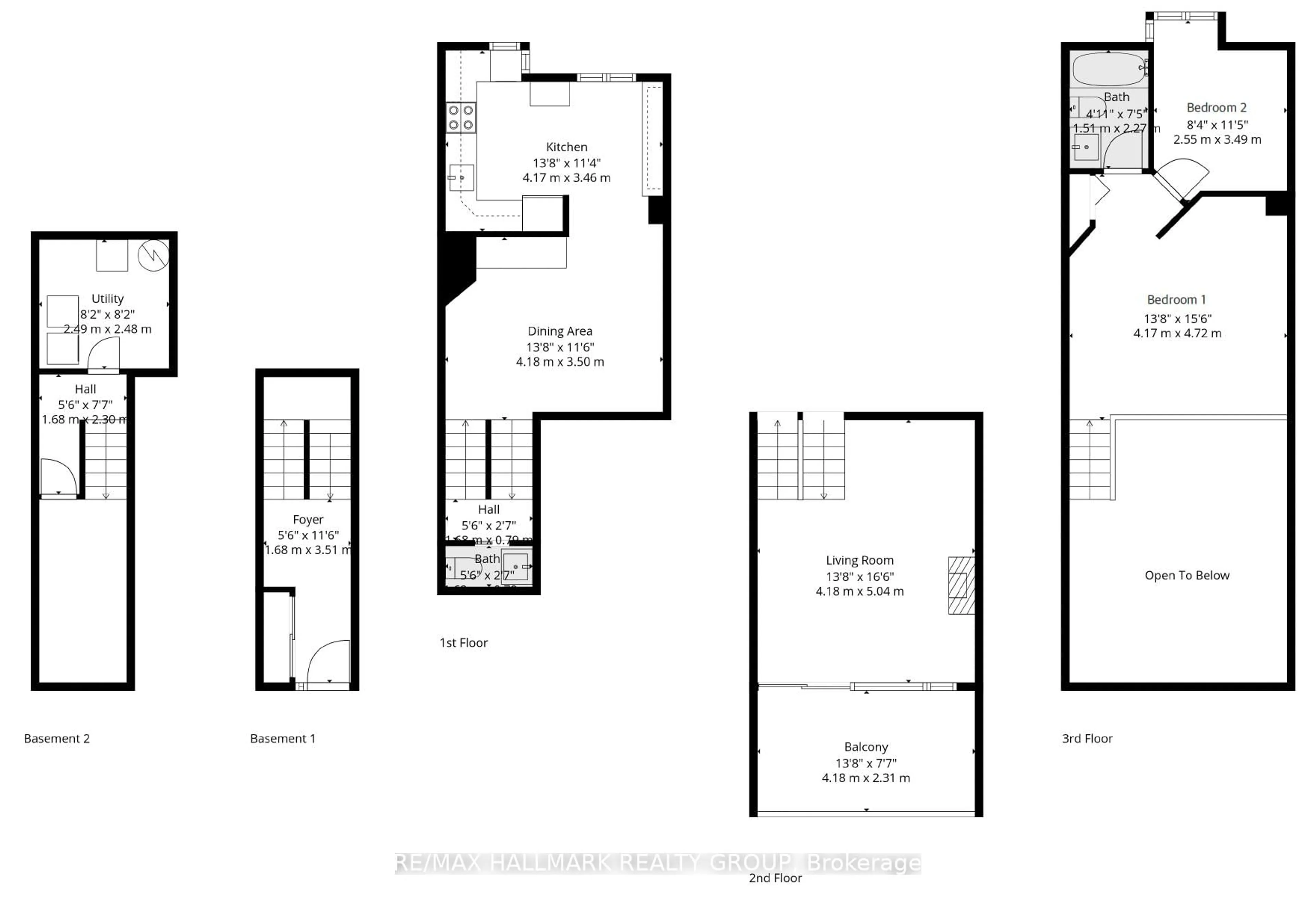 Floor plan for 251 Bruyere St #12, Ottawa Ontario K1N 5E5