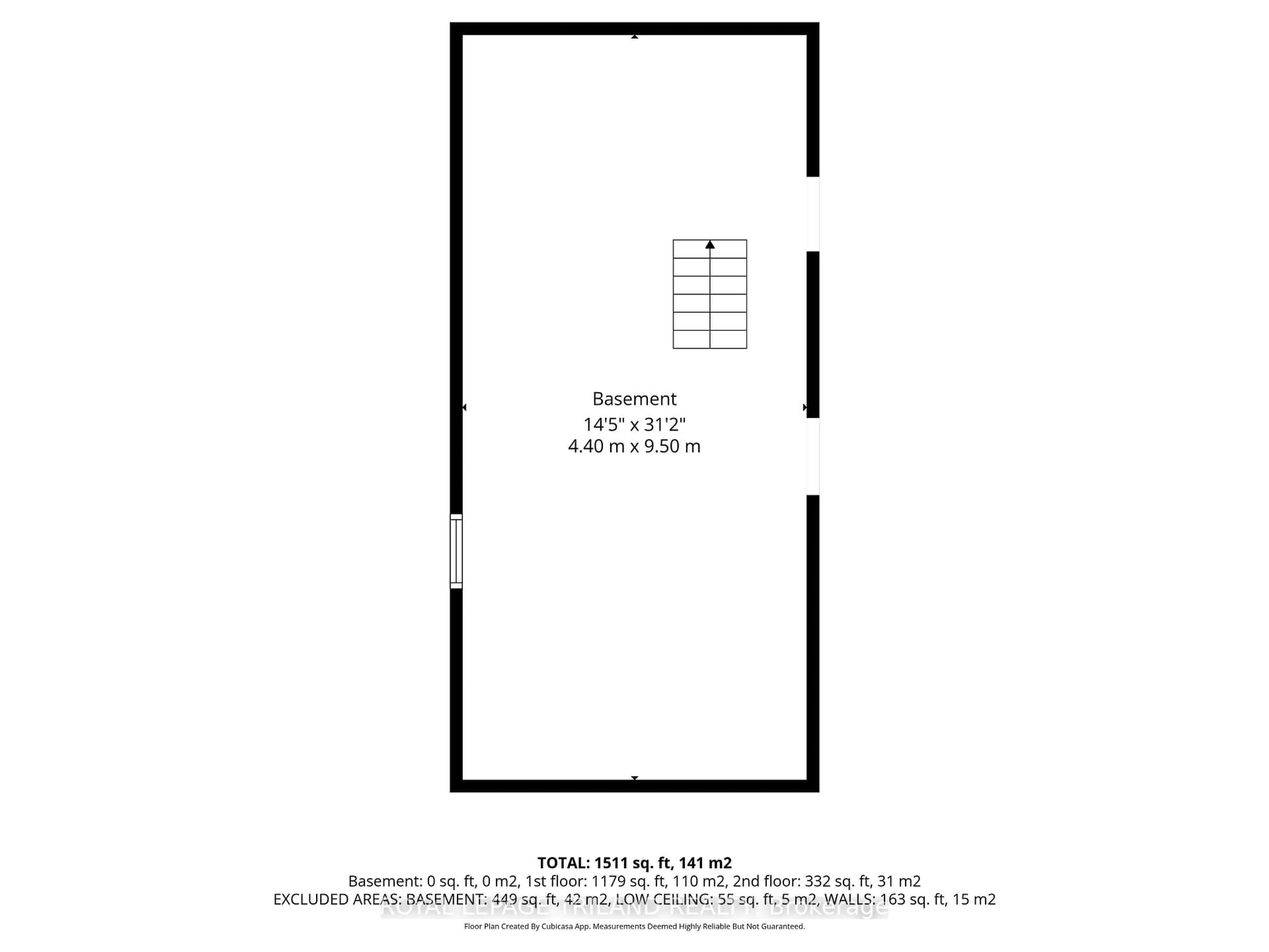 Floor plan for 11518 Belmont Rd, Central Elgin Ontario N5P 3T3